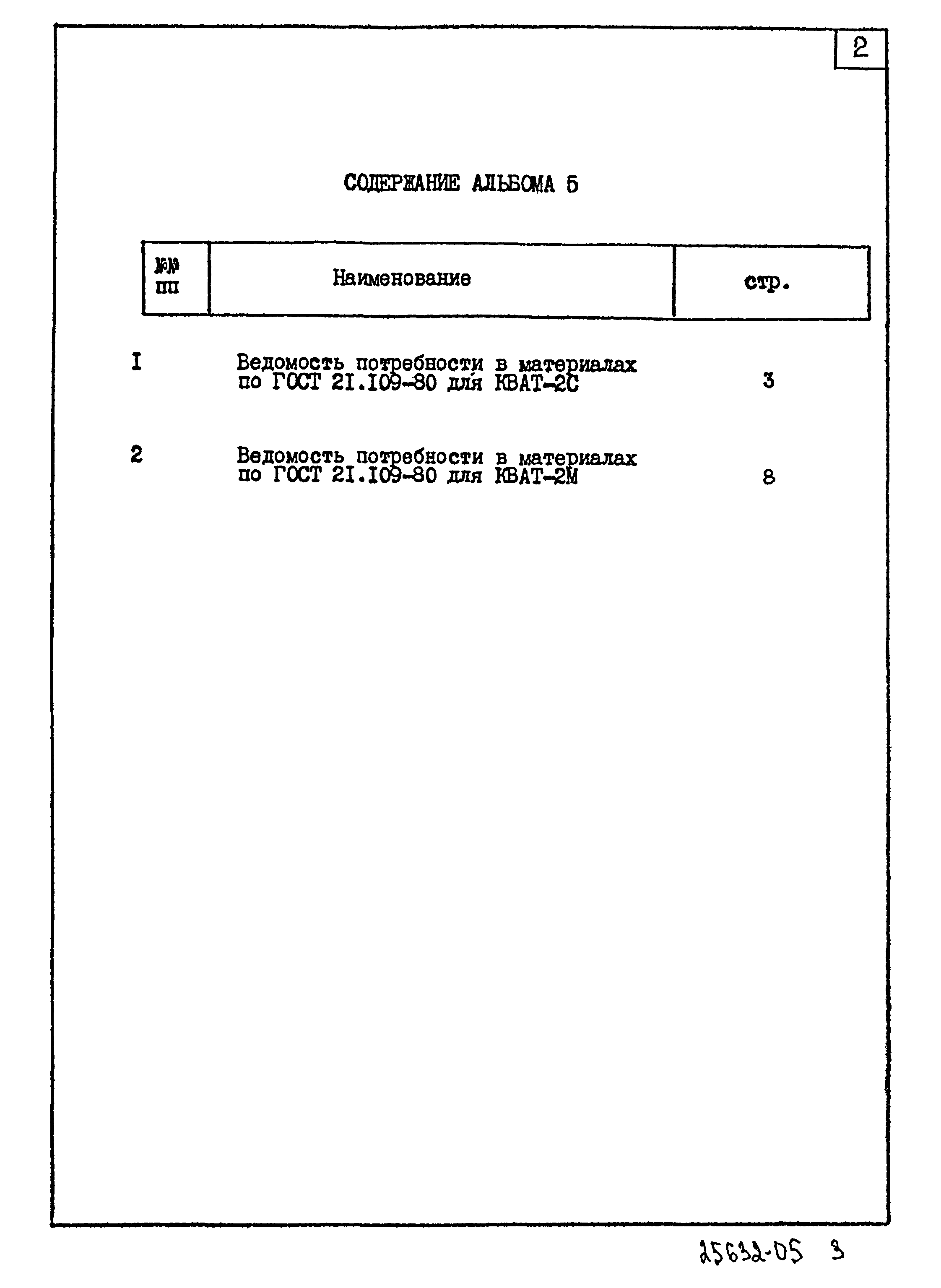 Типовые проектные решения 820-4-033.88