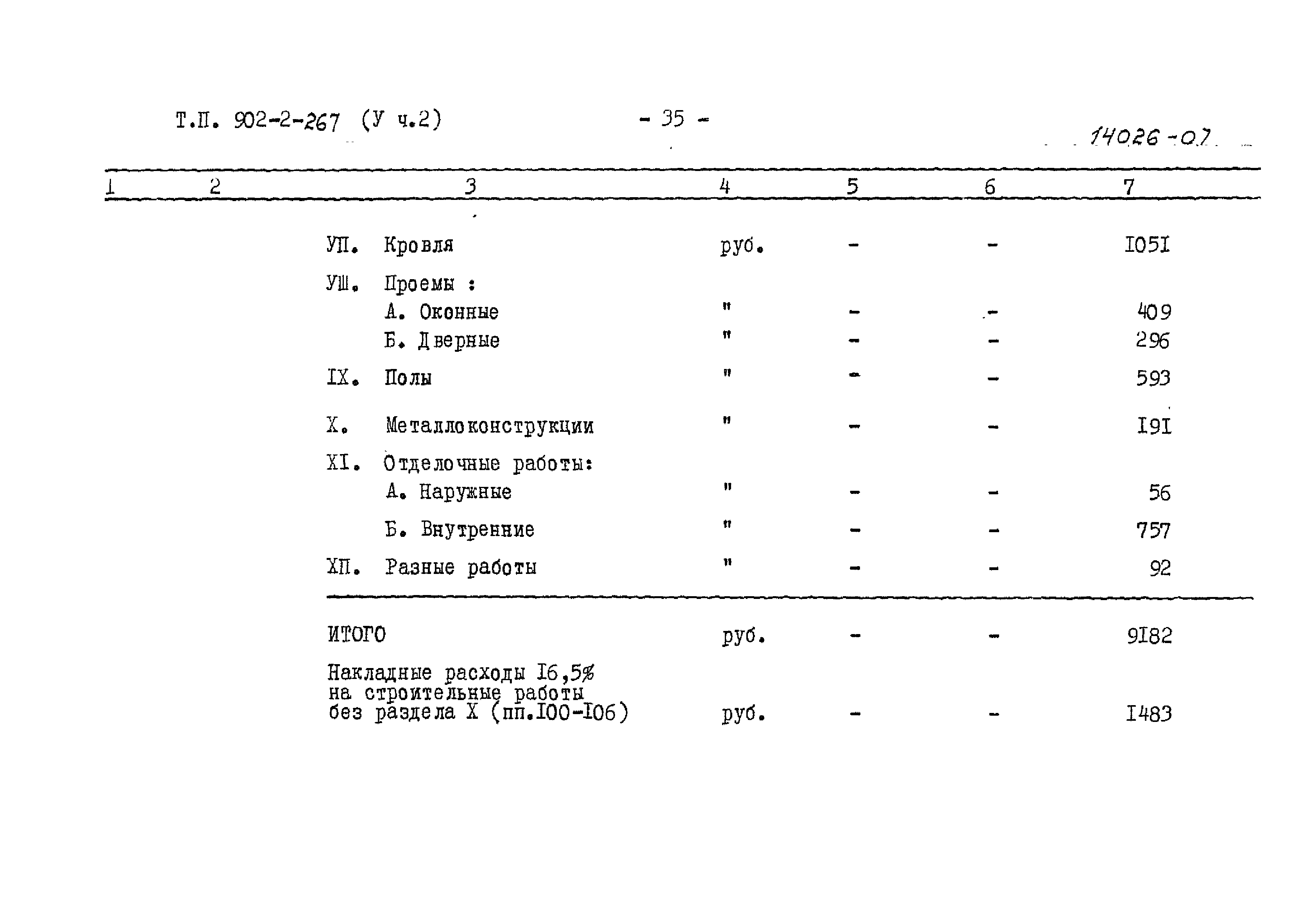 Типовой проект 902-2-267
