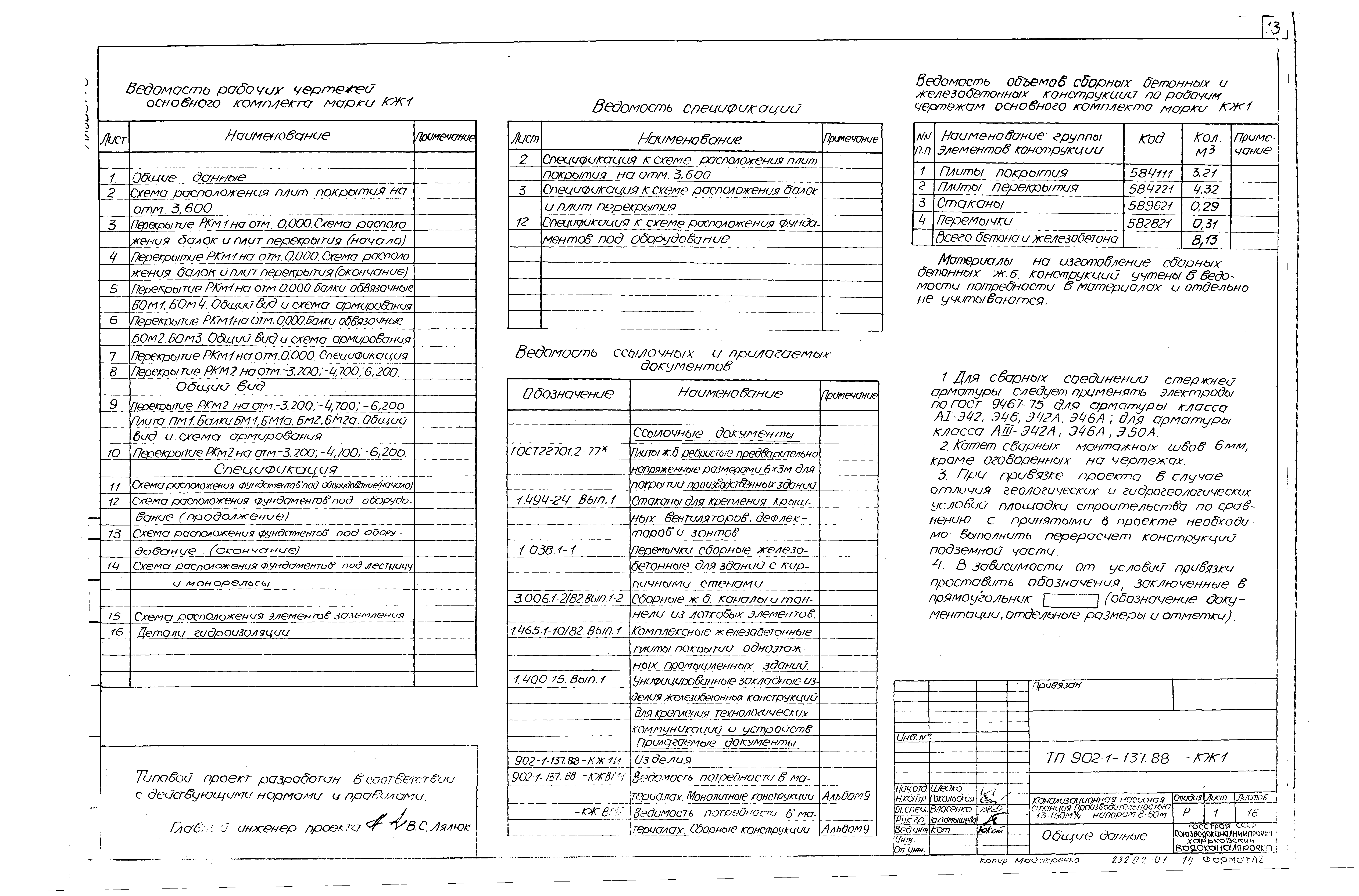 Типовой проект 902-1-139.88
