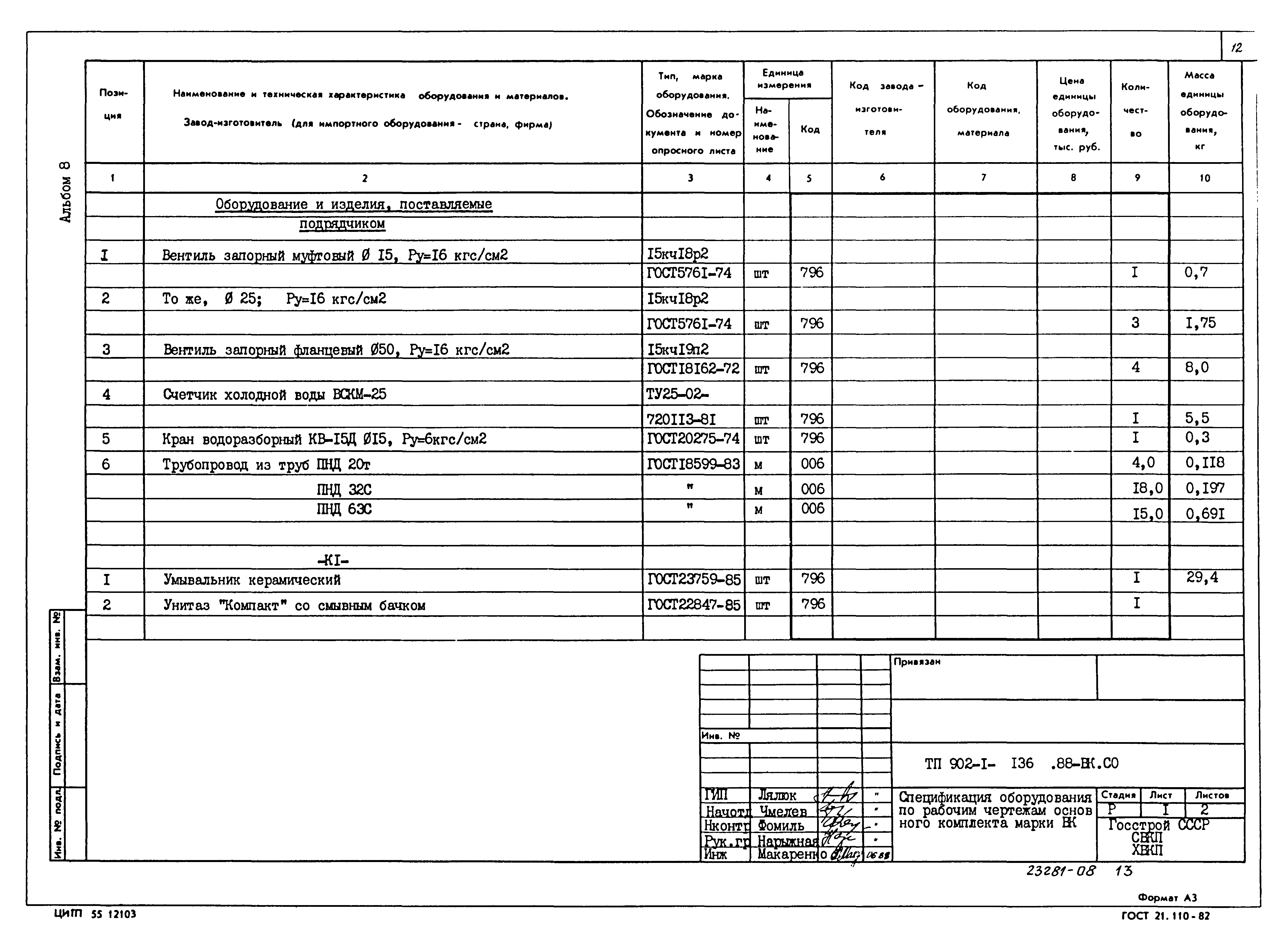 Типовой проект 902-1-138.88