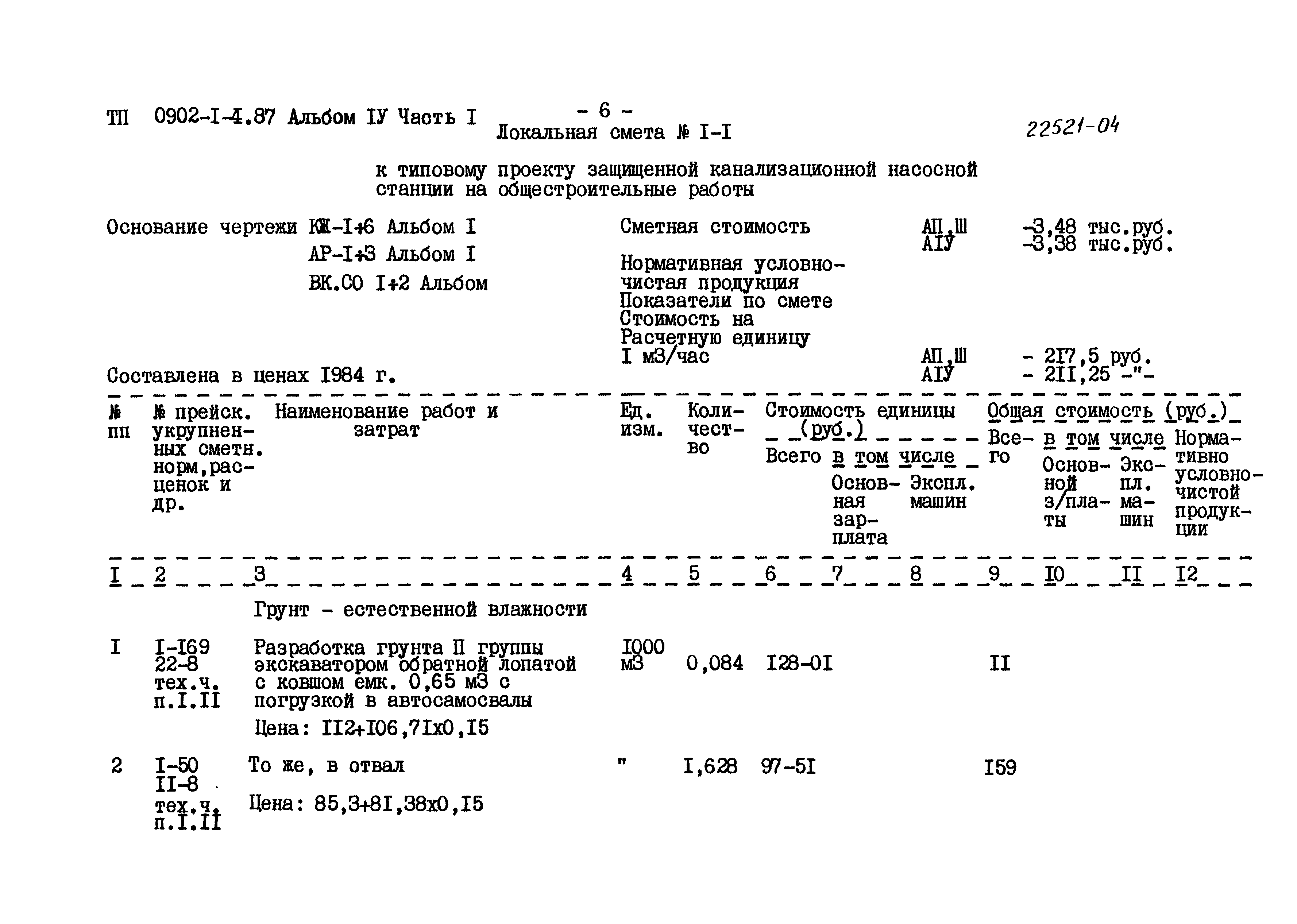 Типовой проект 0902-1-4.87