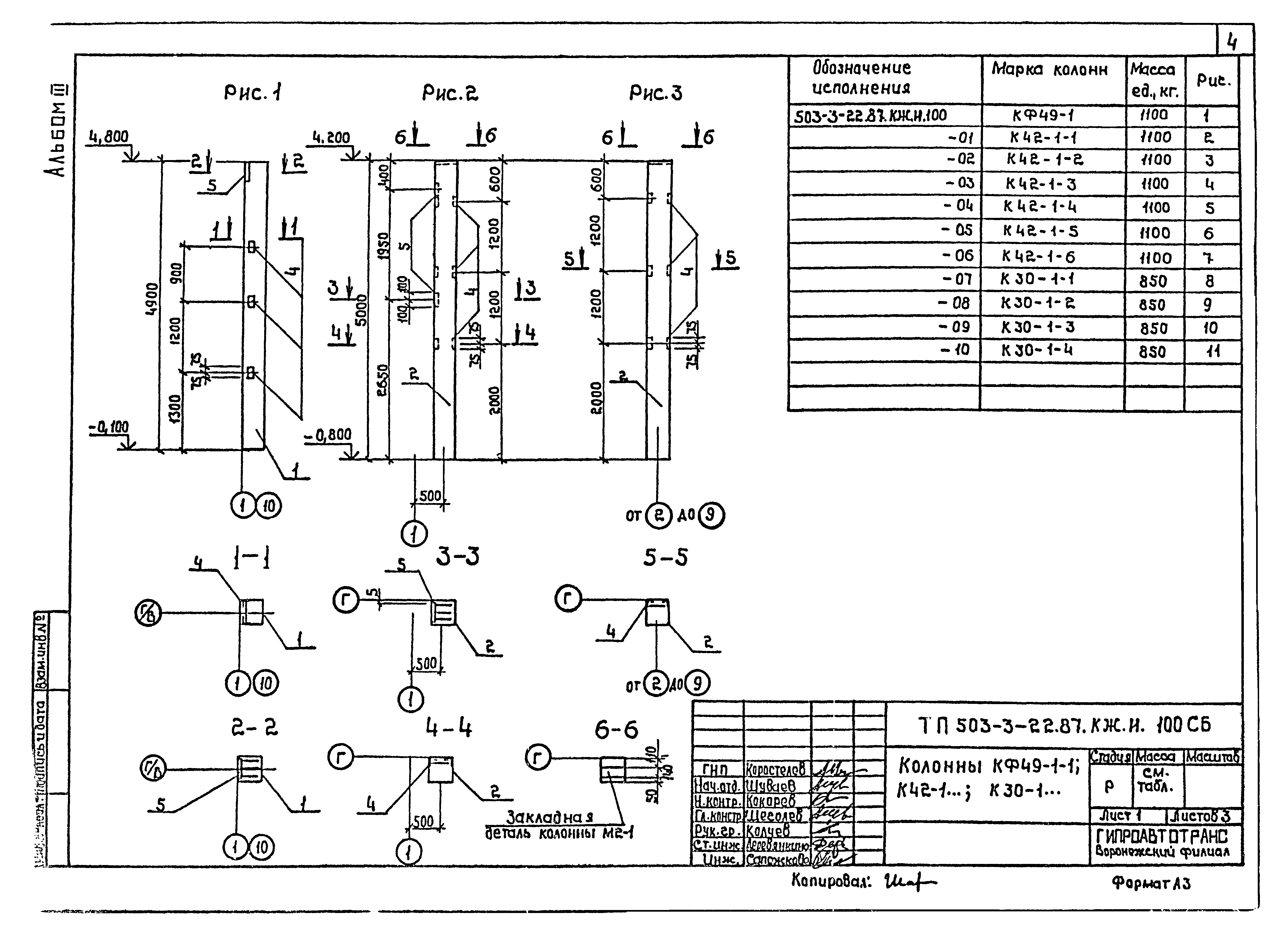 Типовой проект 503-3-22.87