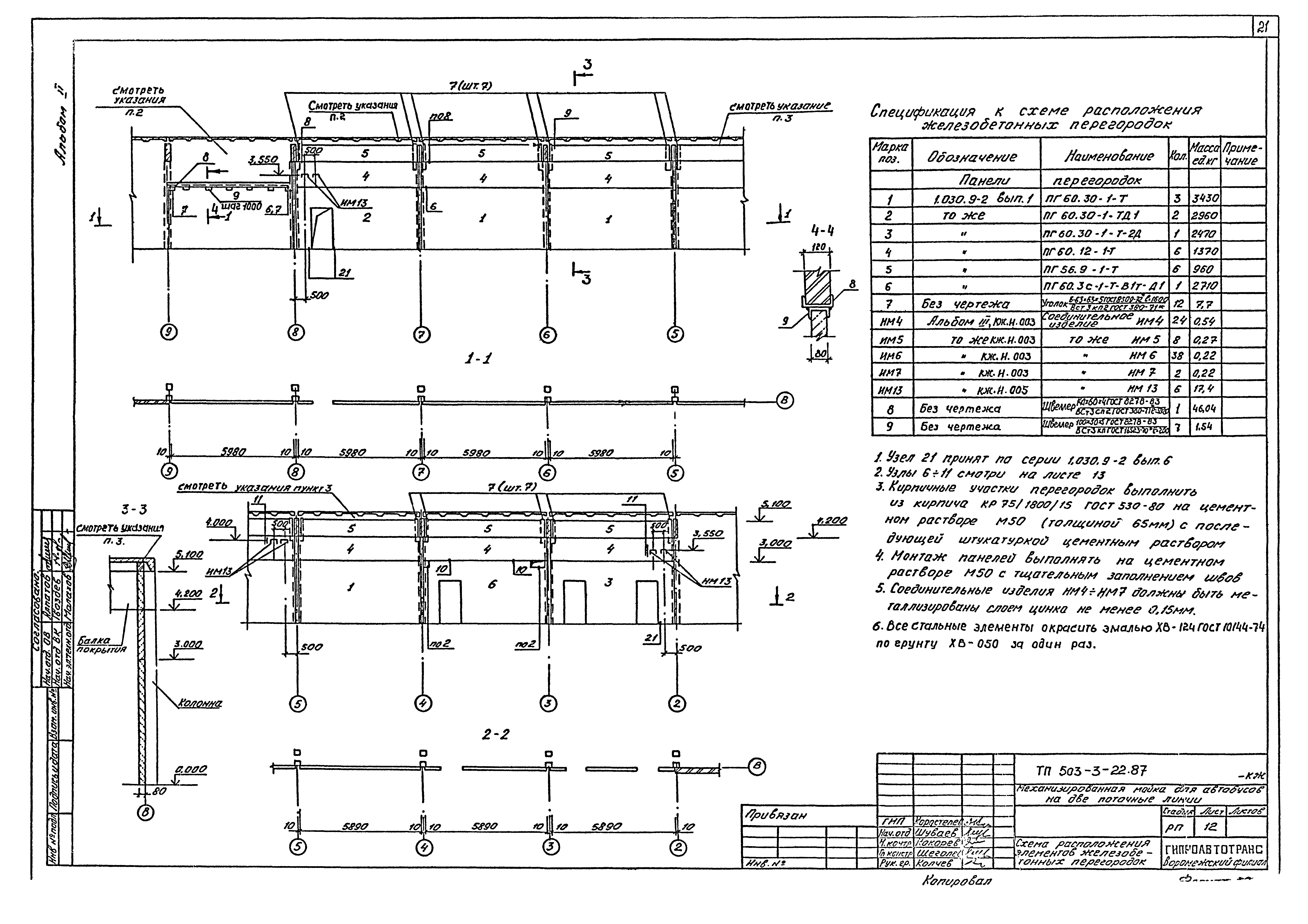 Типовой проект 503-3-22.87