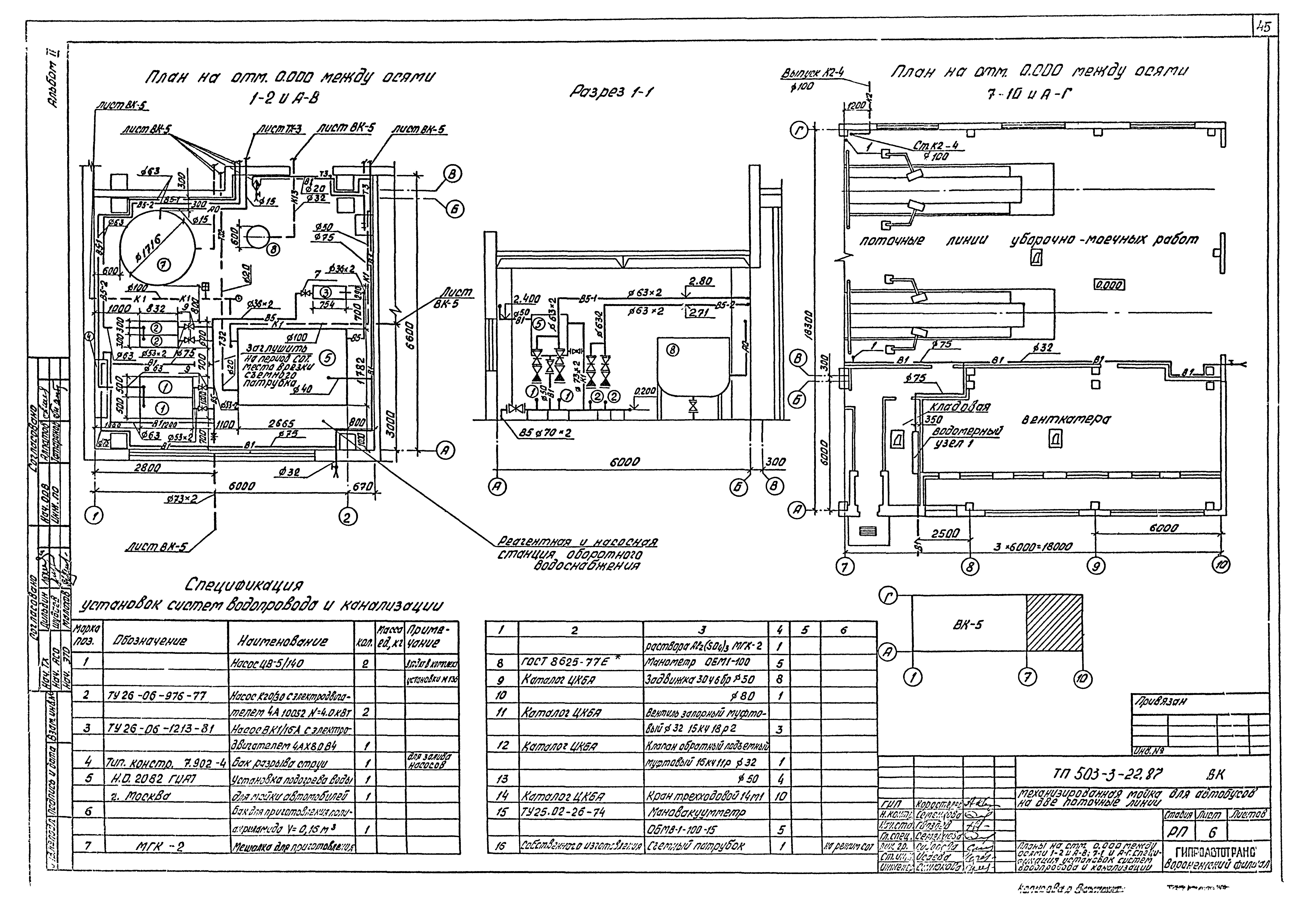 Типовой проект 503-3-22.87