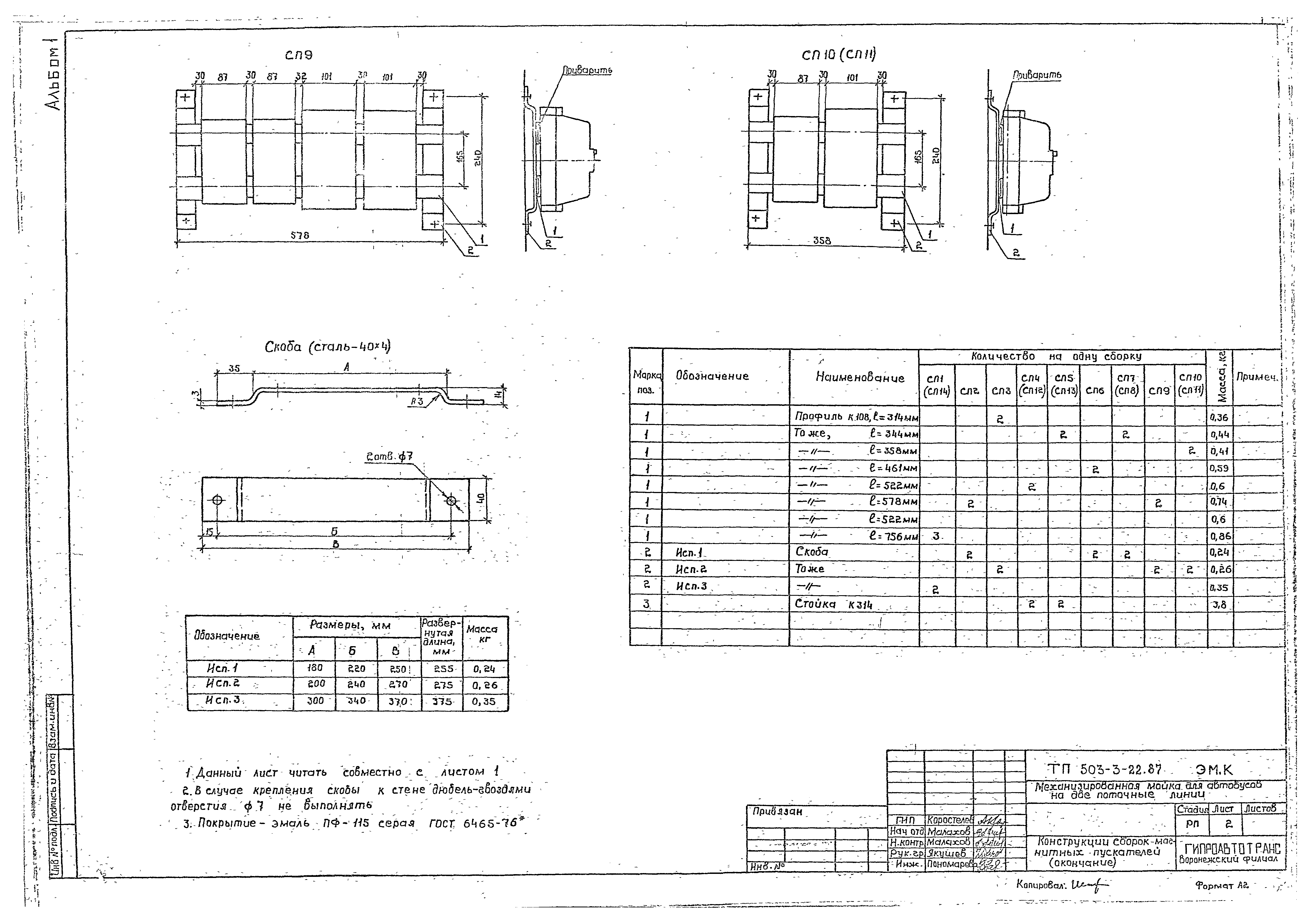 Типовой проект 503-3-22.87