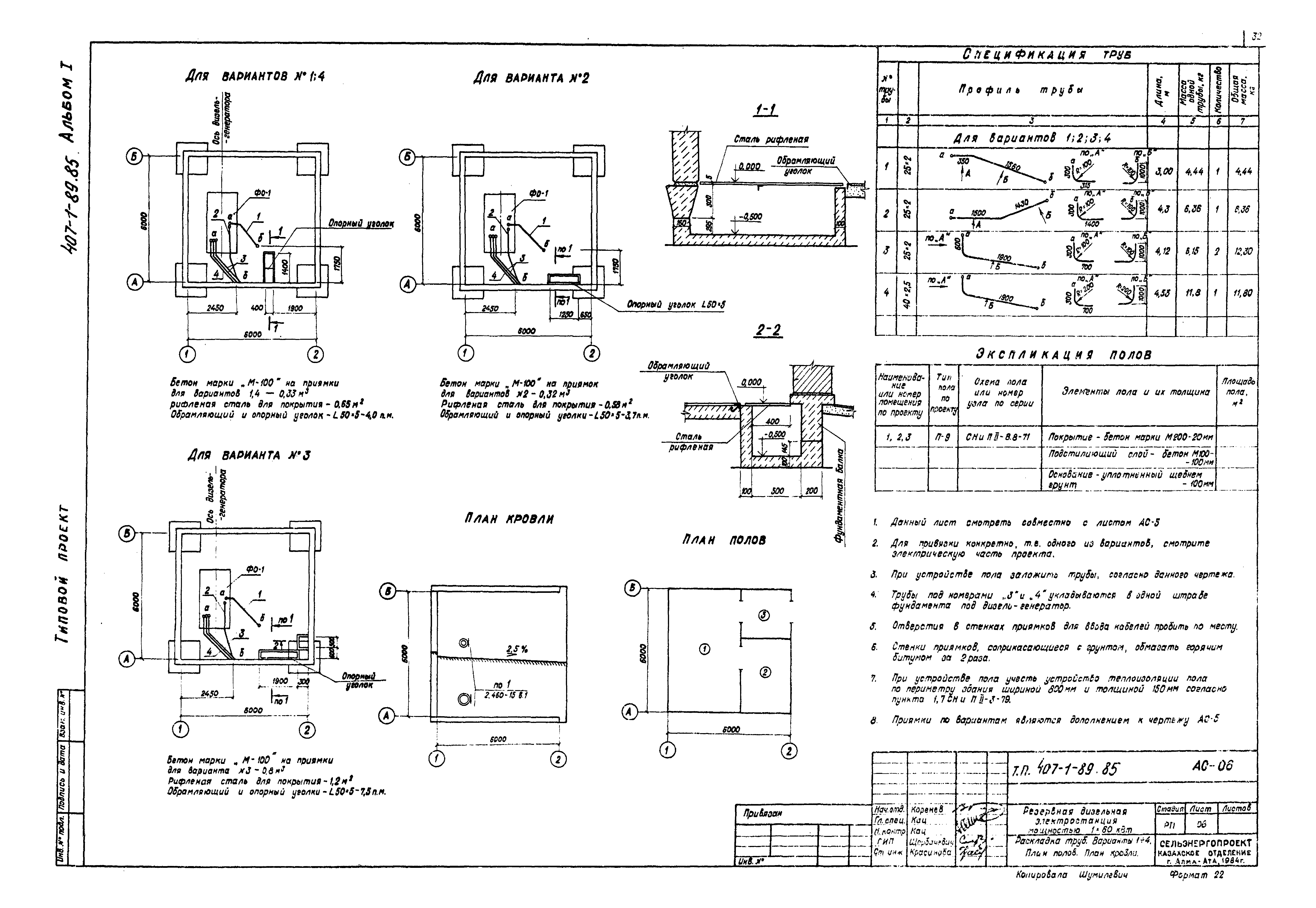 Типовой проект 407-1-89.85