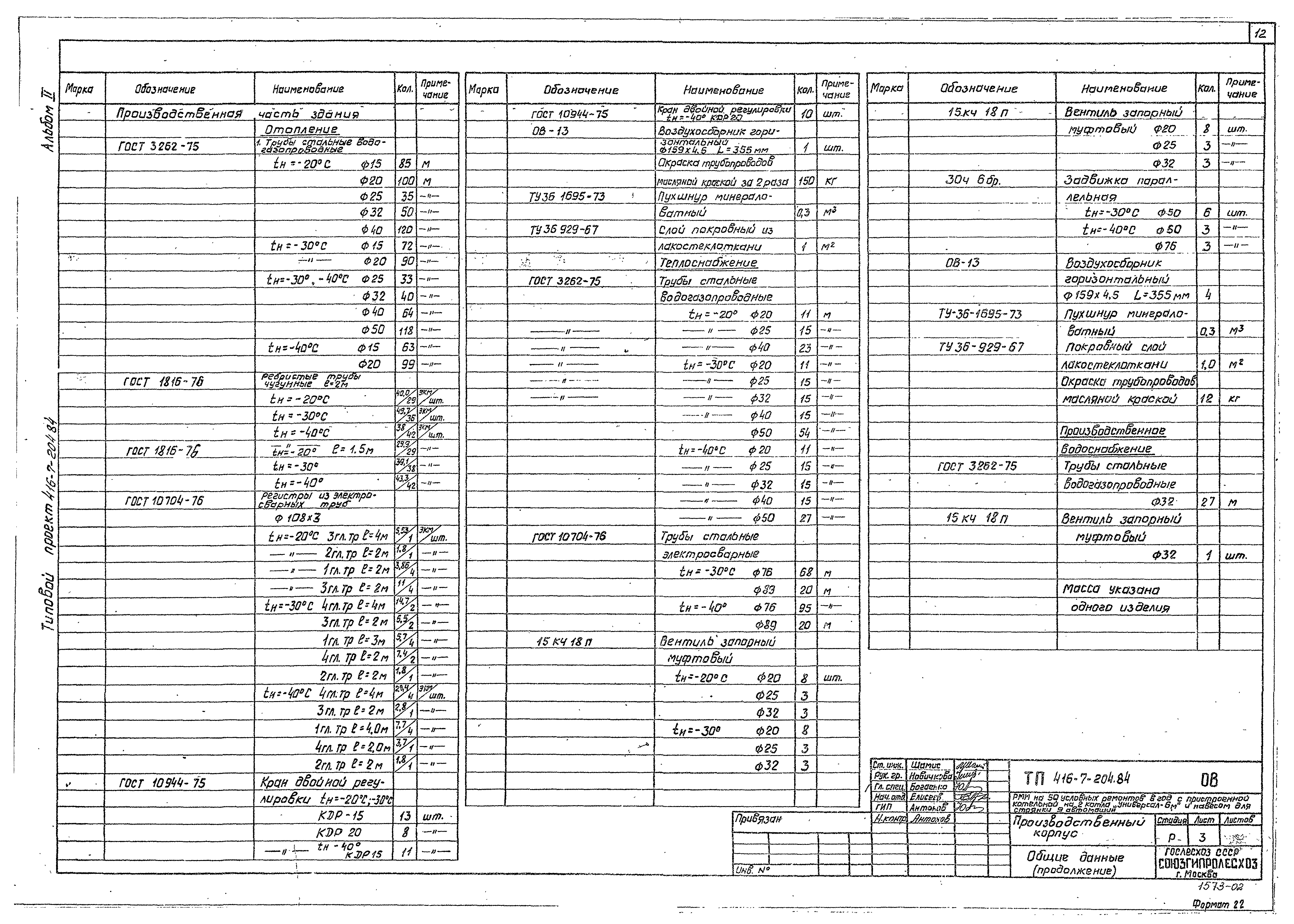Типовой проект 416-7-204.84