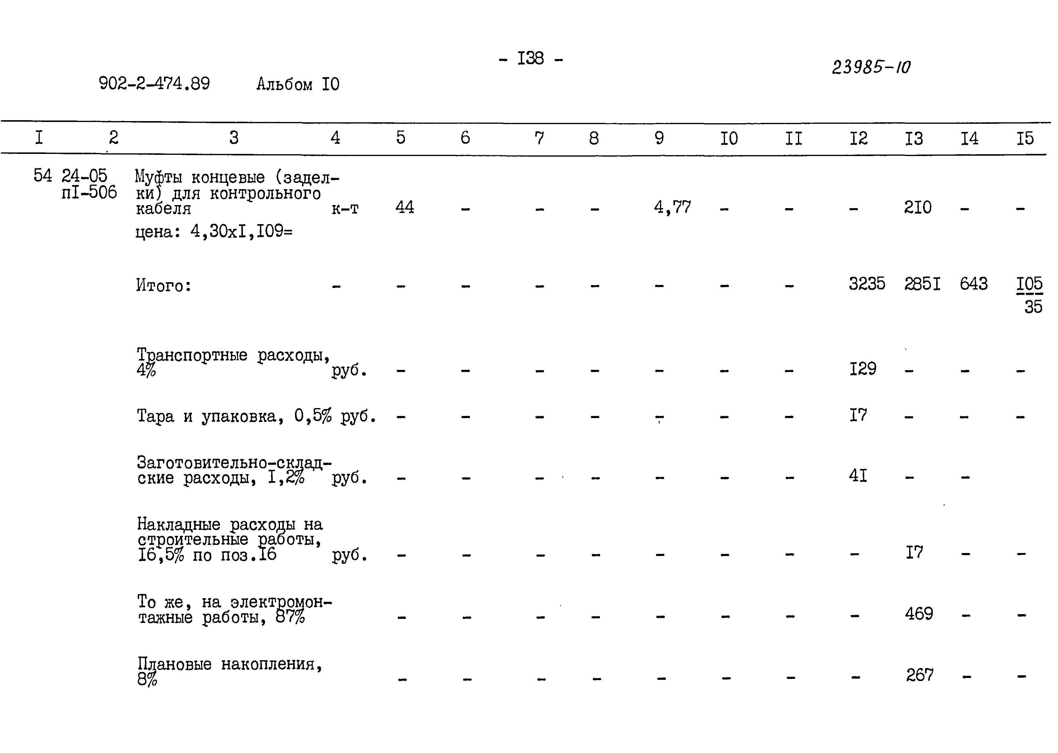 Типовой проект 902-2-474.89