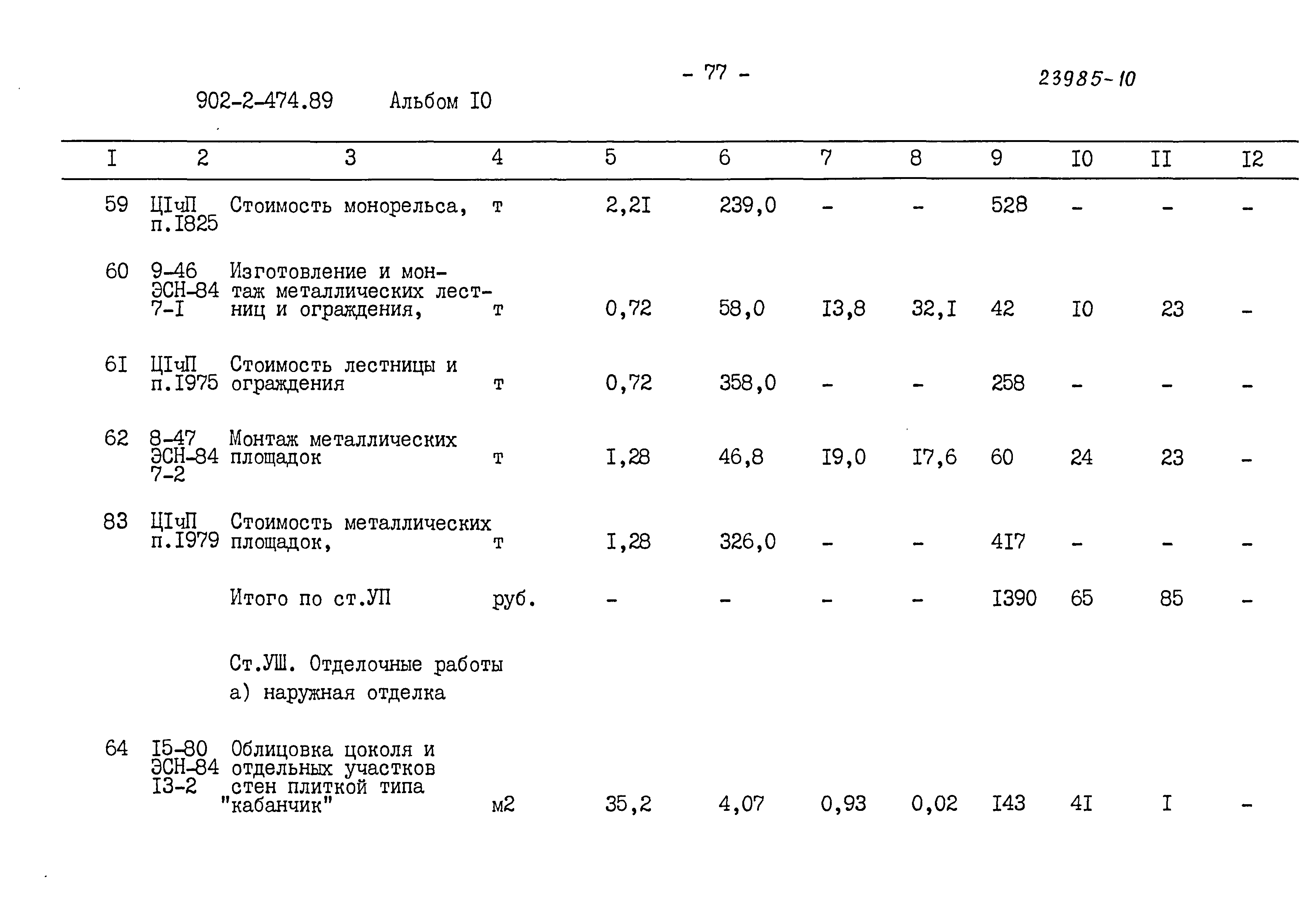 Типовой проект 902-2-474.89