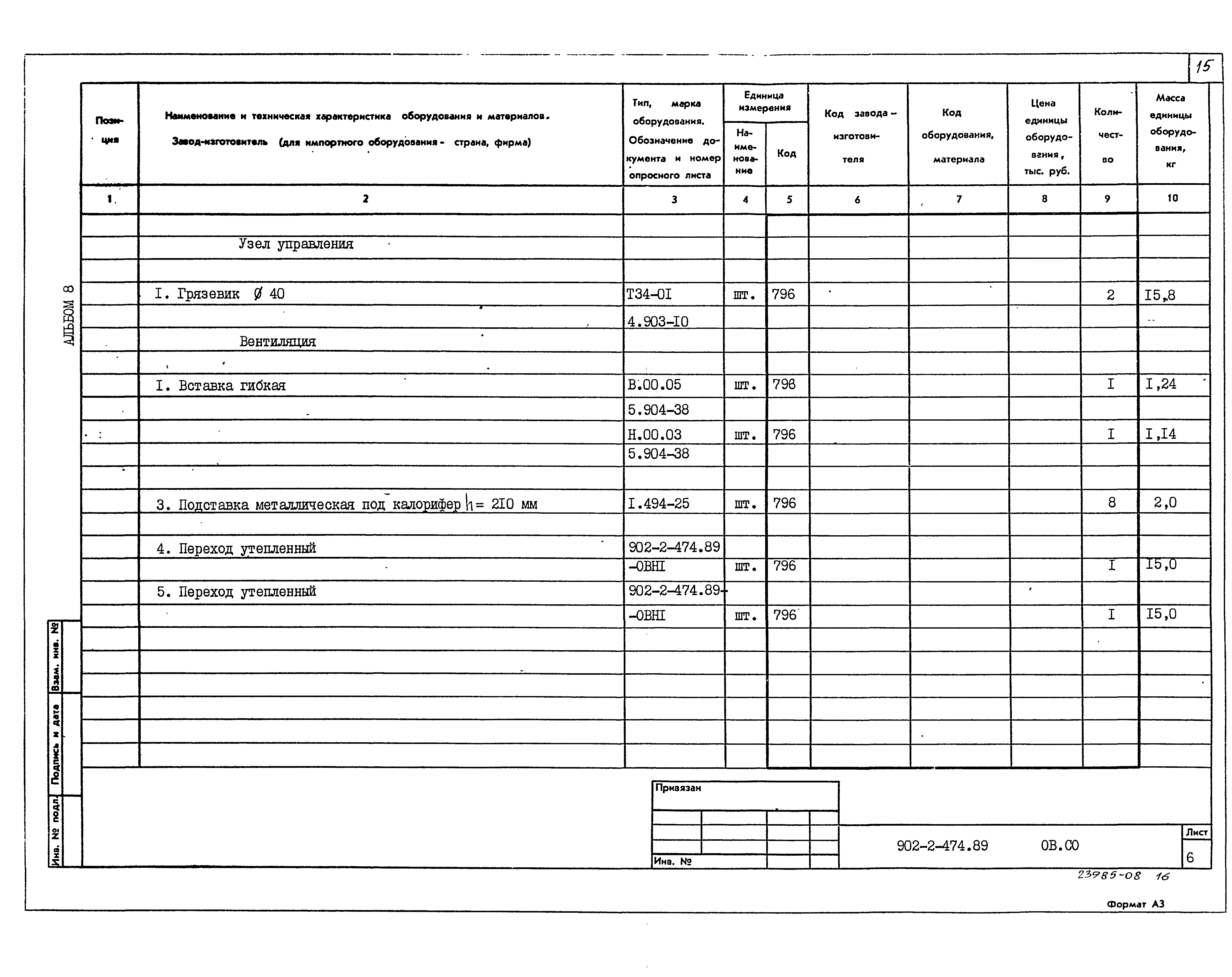 Типовой проект 902-2-474.89