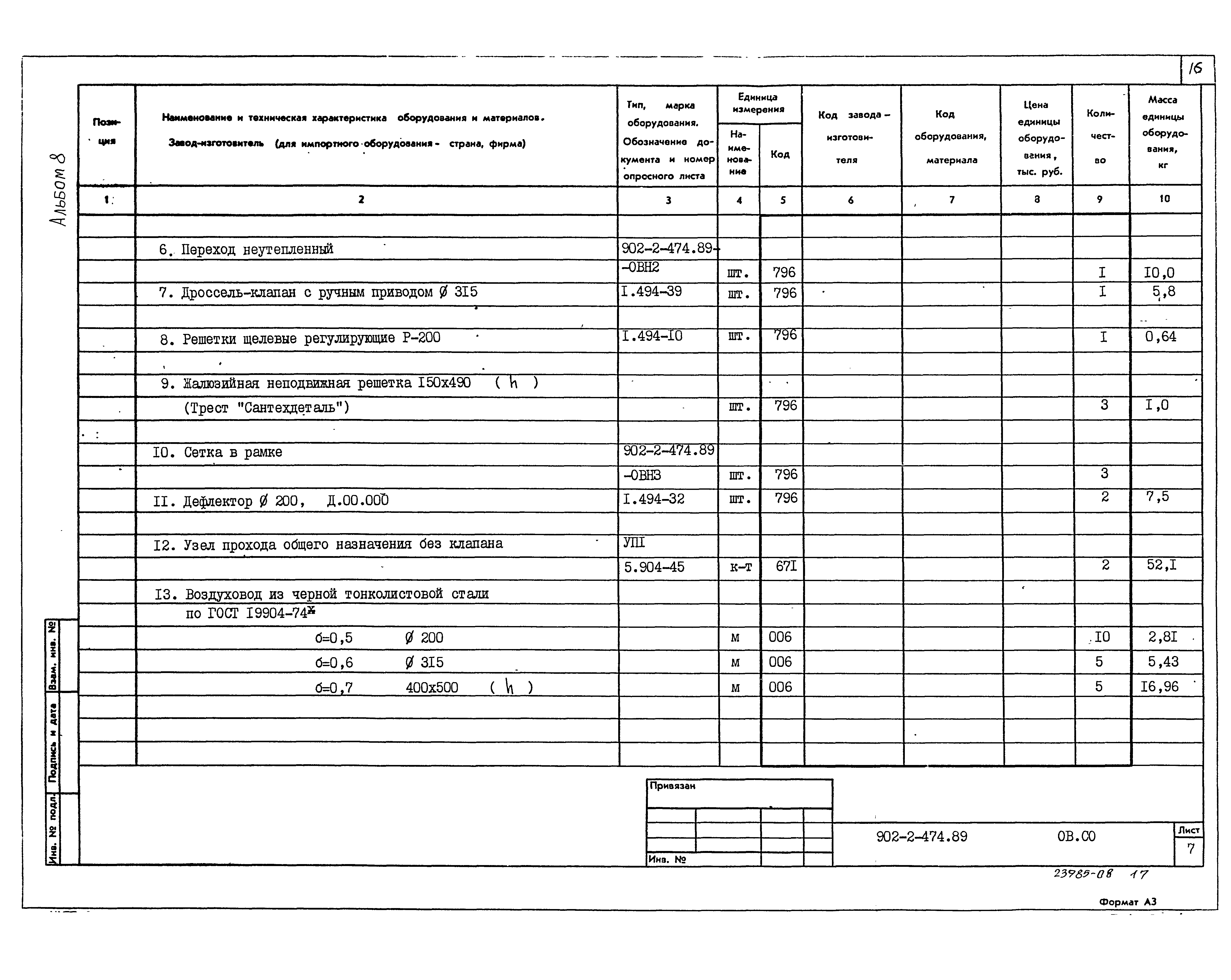 Типовой проект 902-2-474.89
