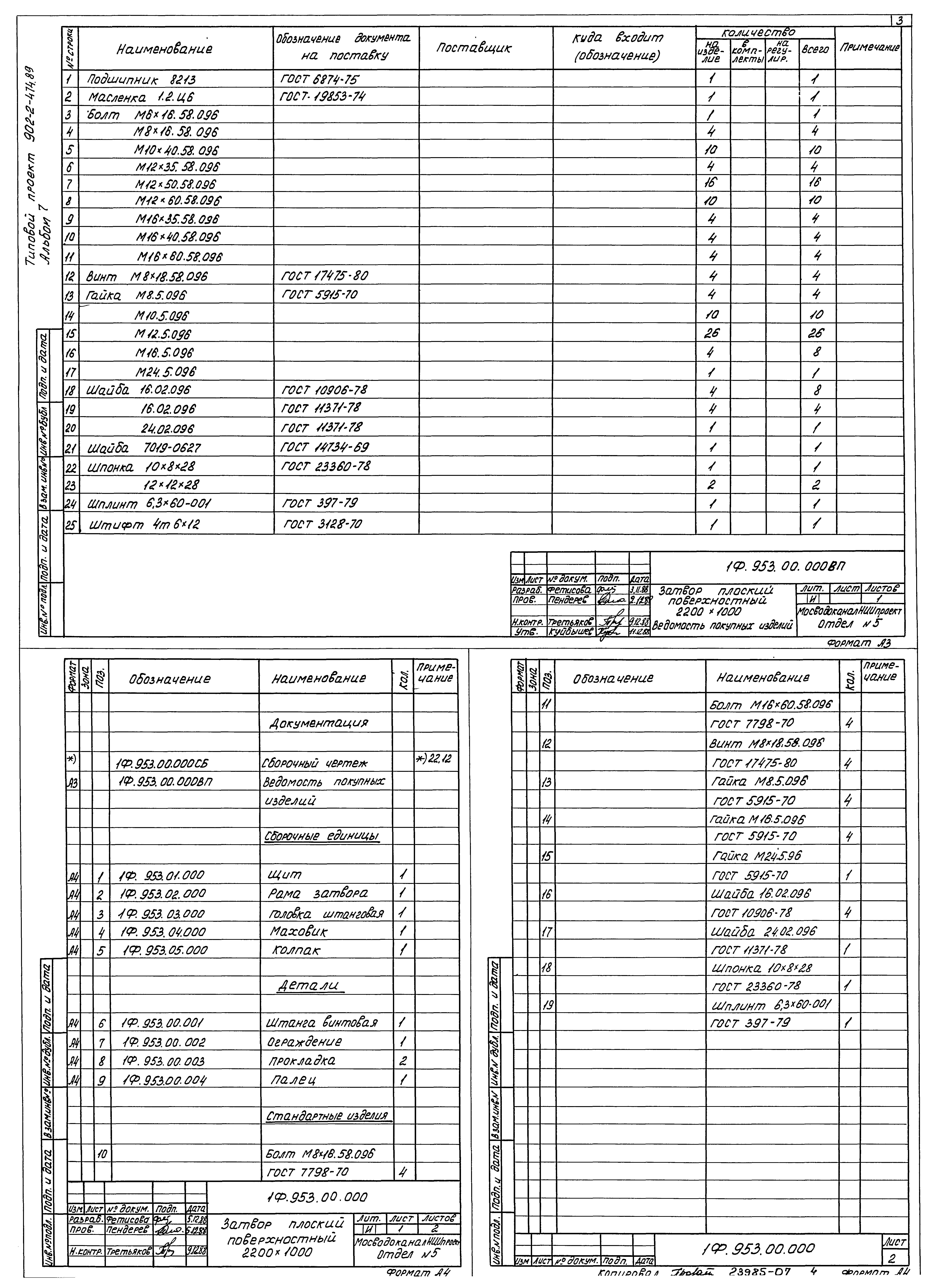 Типовой проект 902-2-474.89