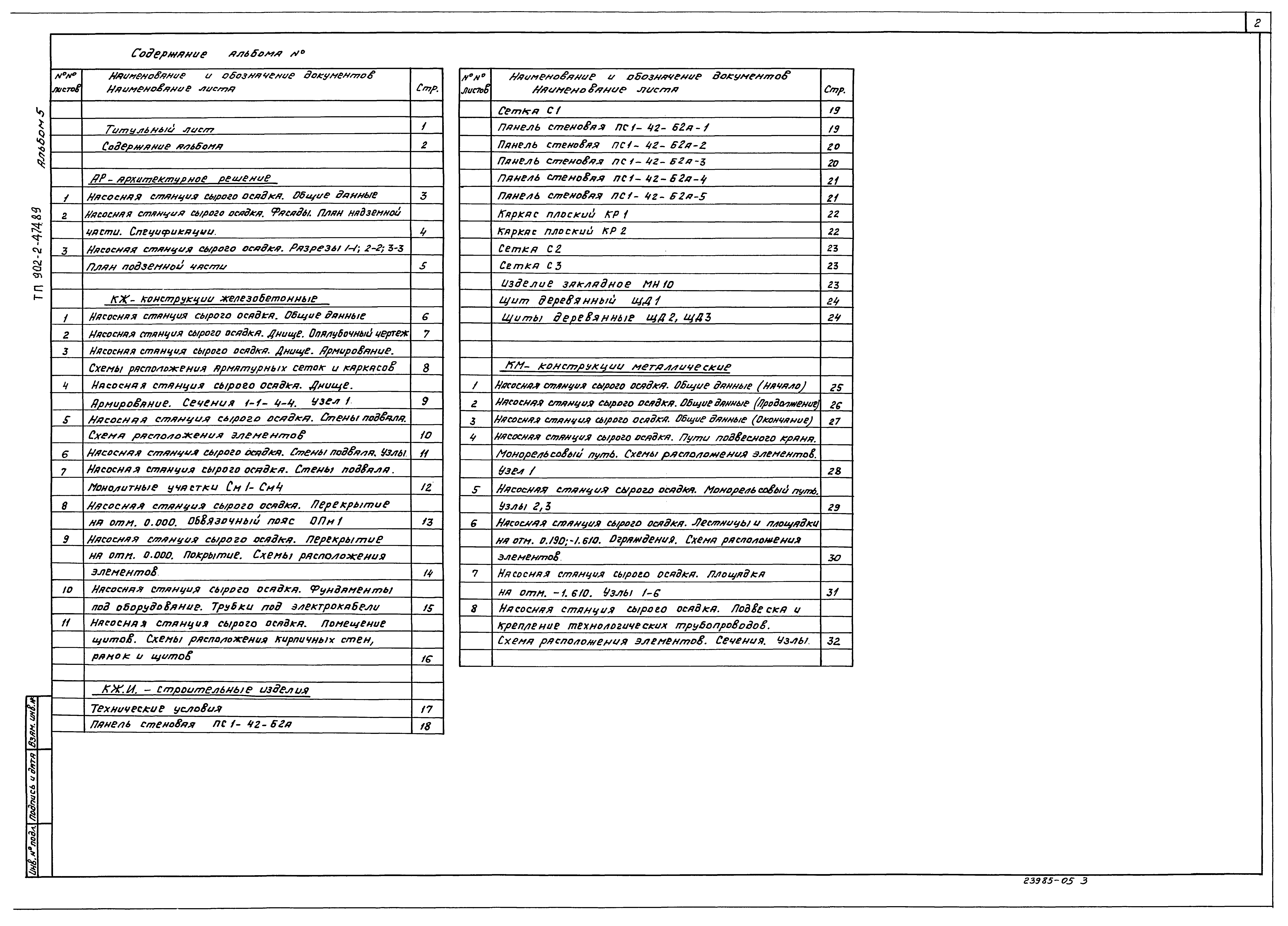 Типовой проект 902-2-474.89
