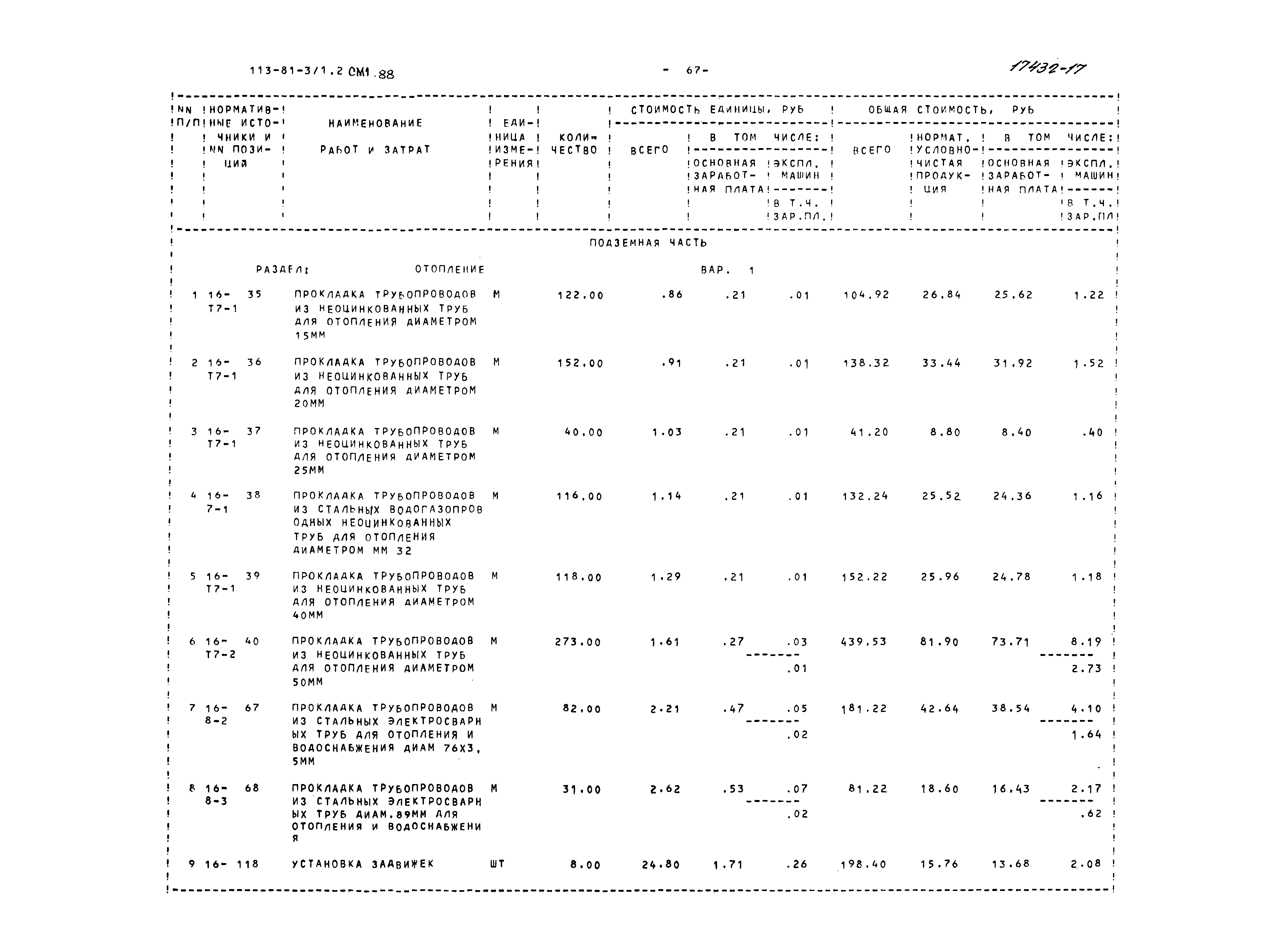 Типовой проект 113-81-3/1.2