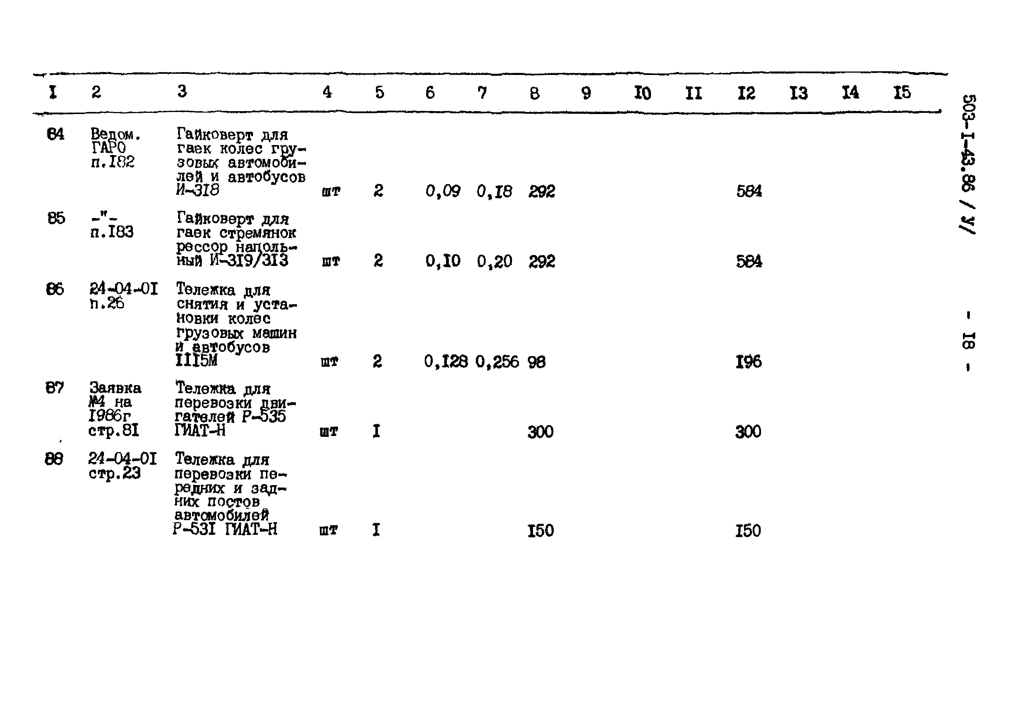 Типовой проект 503-1-43.86