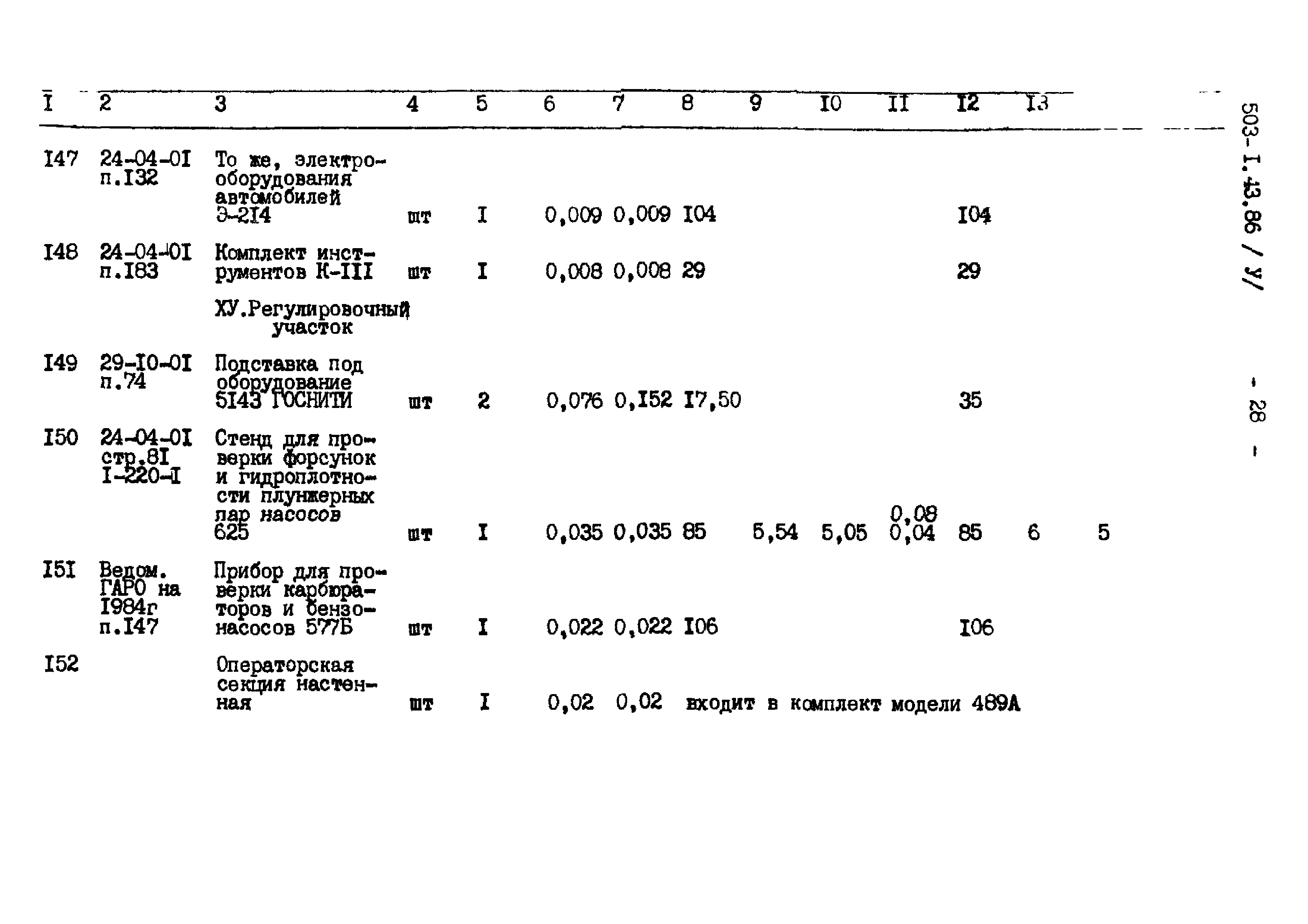 Типовой проект 503-1-43.86