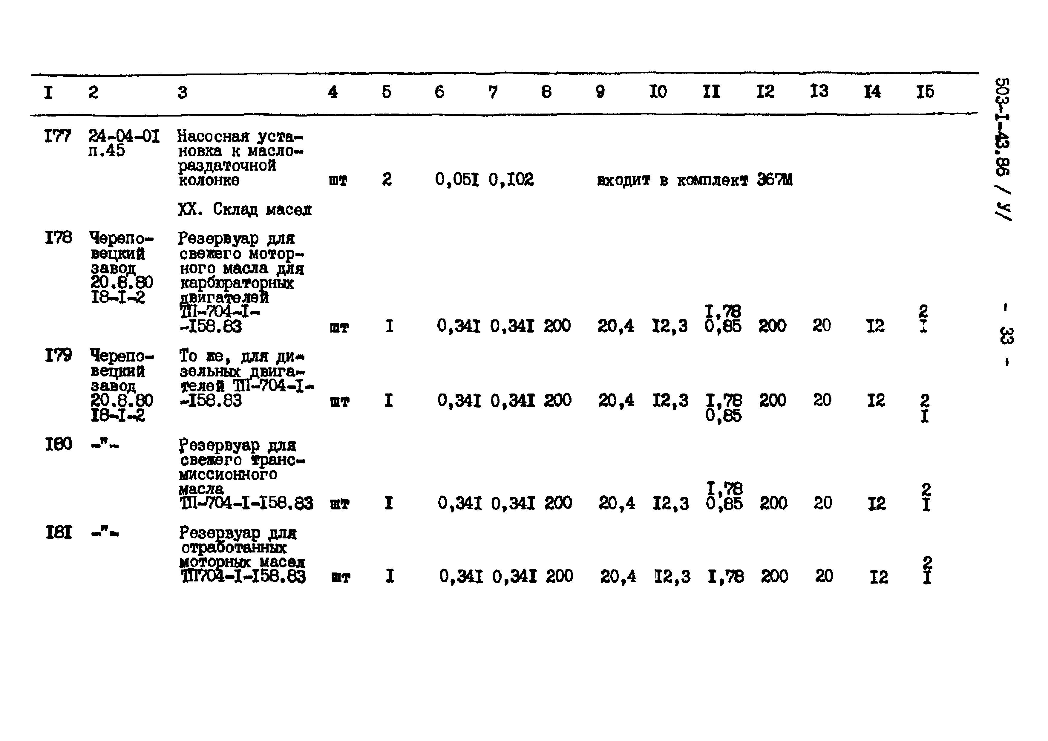 Типовой проект 503-1-43.86