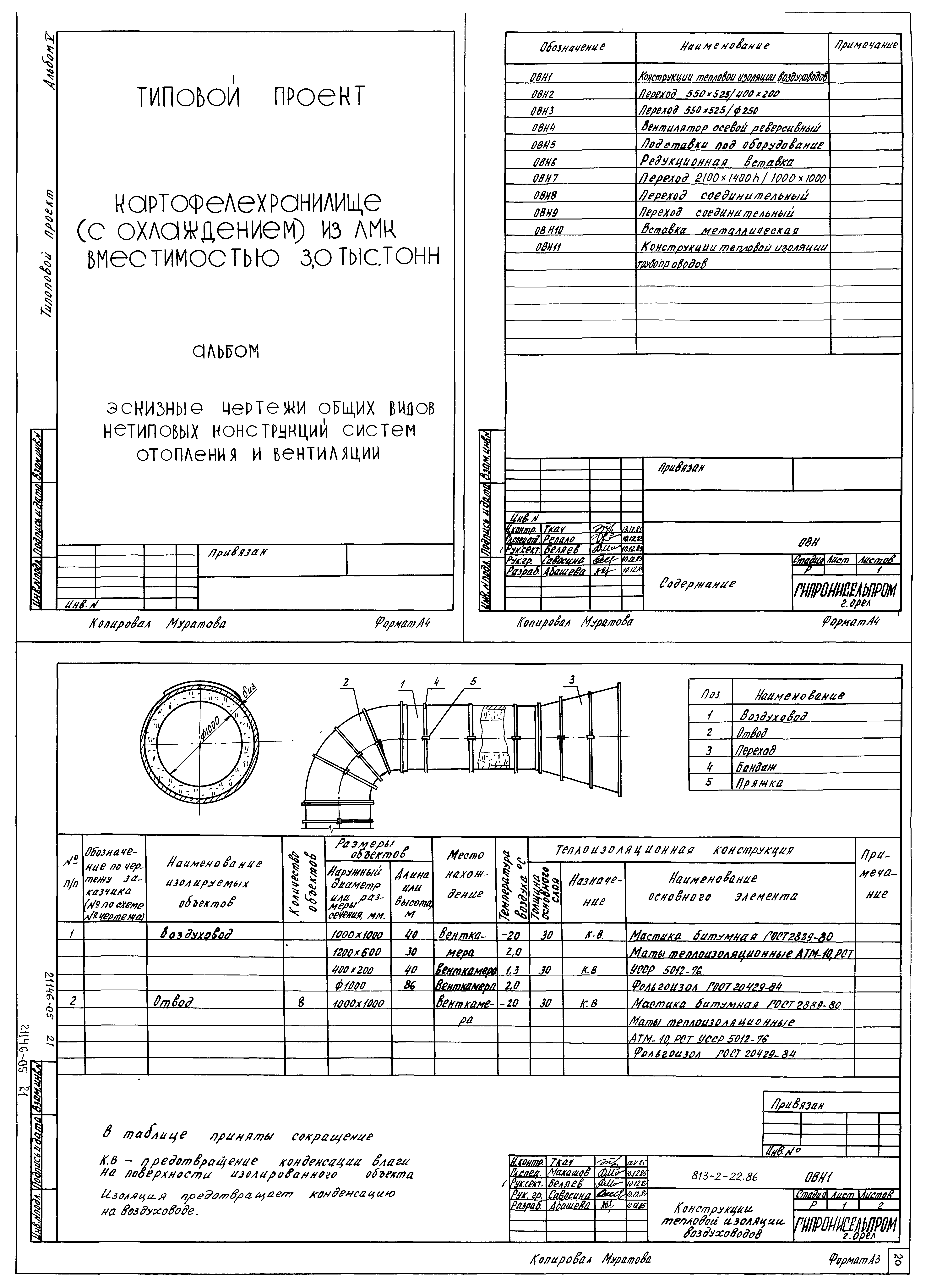 Типовой проект 813-2-22.86