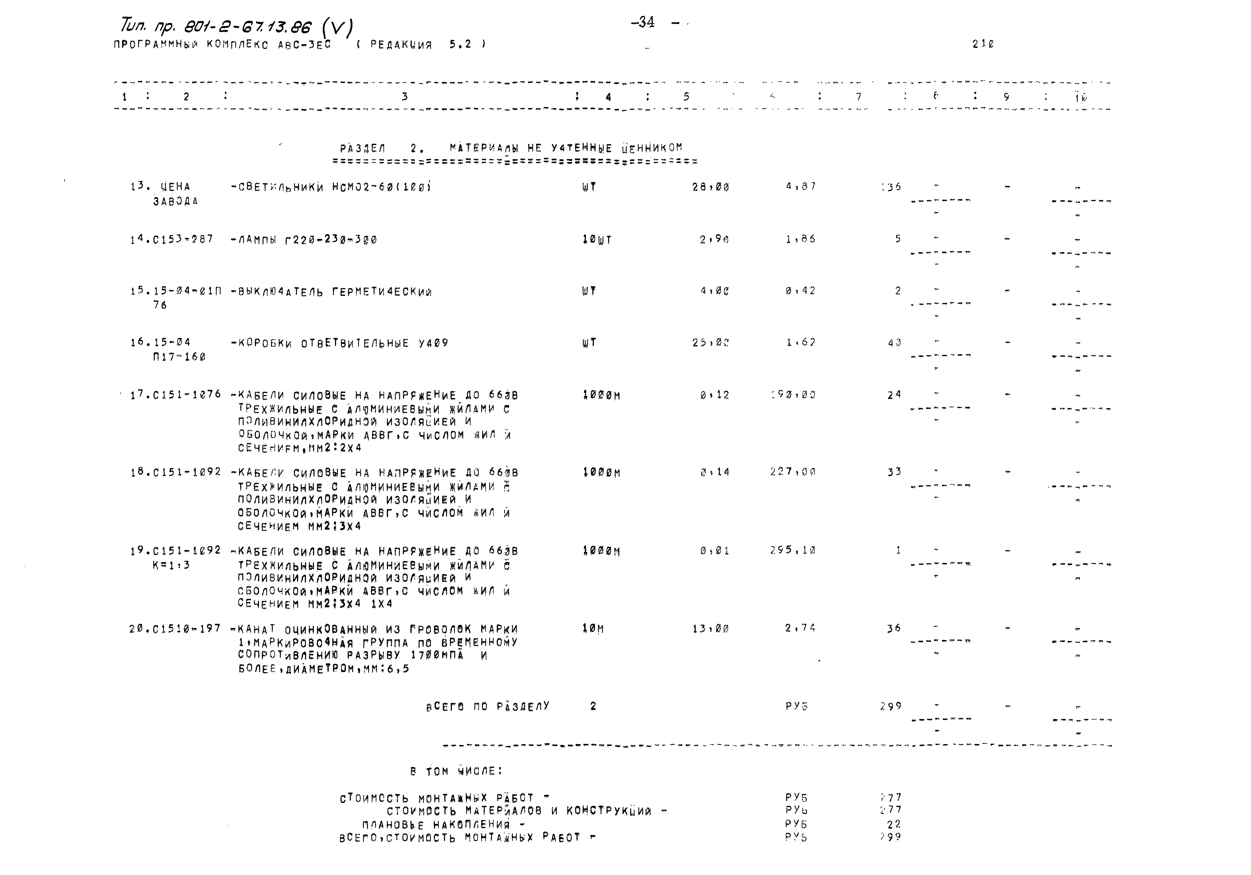 Типовой проект 801-2-67.13.86