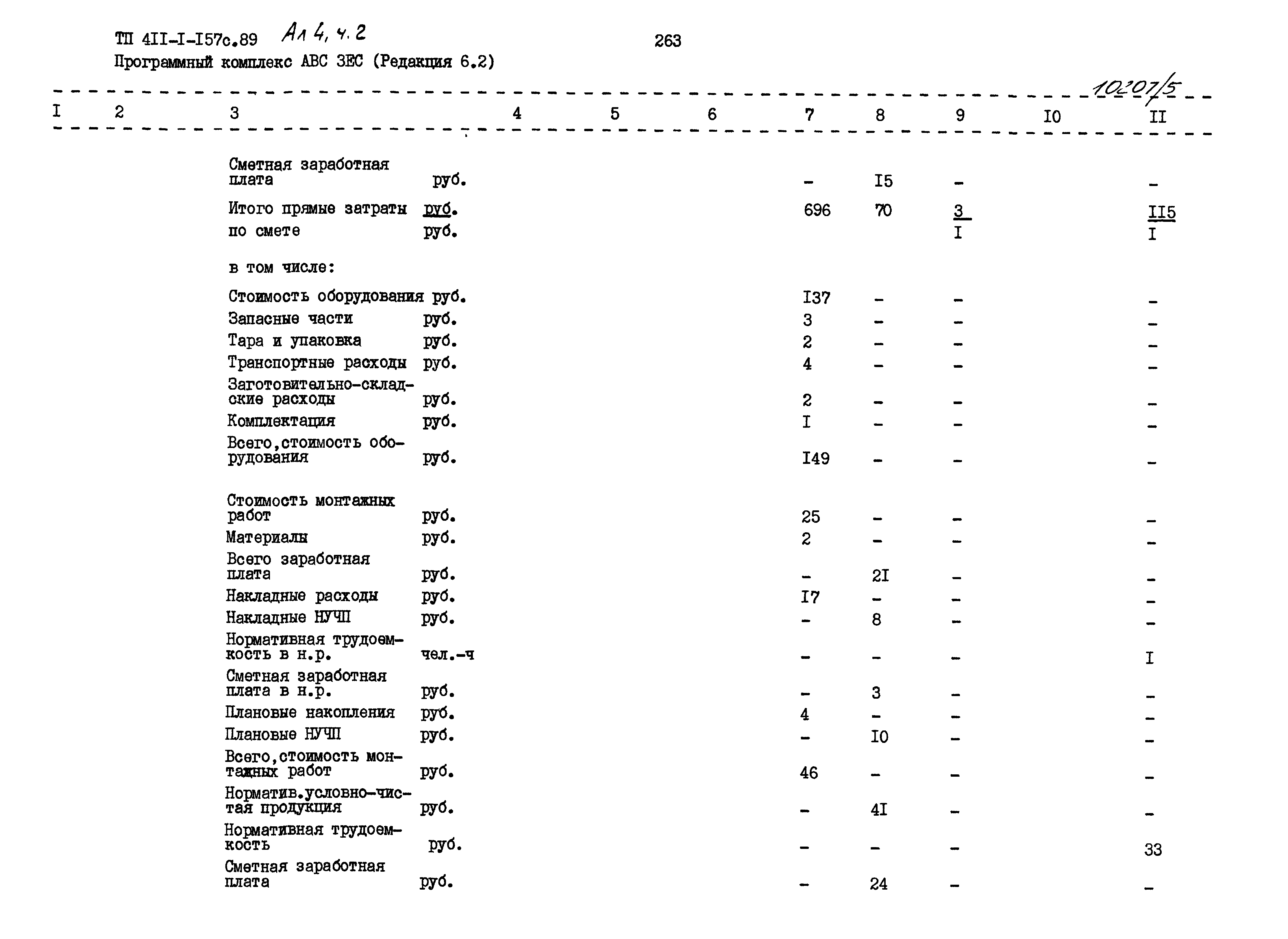 Типовой проект 411-1-157с.89