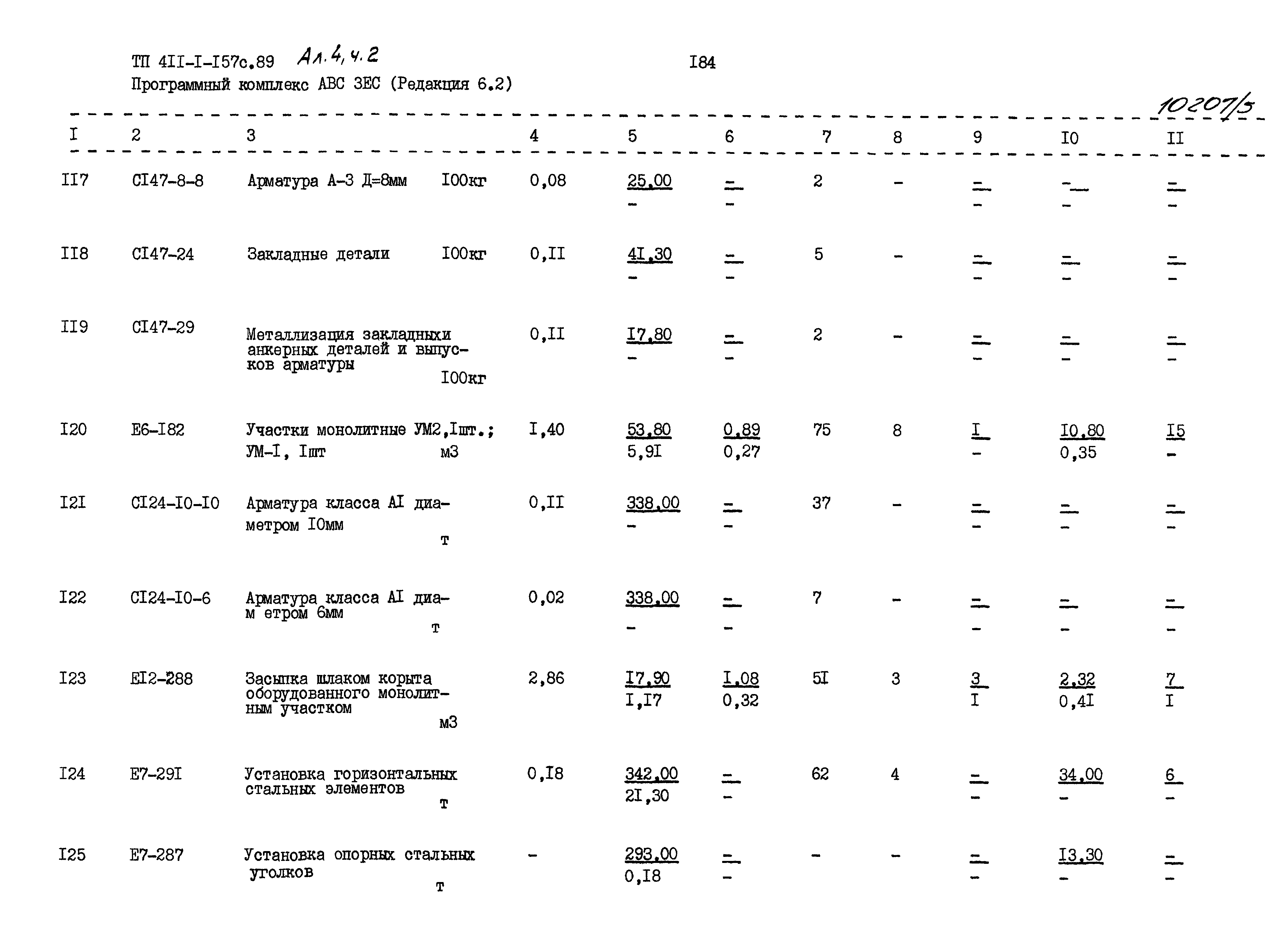 Типовой проект 411-1-157с.89