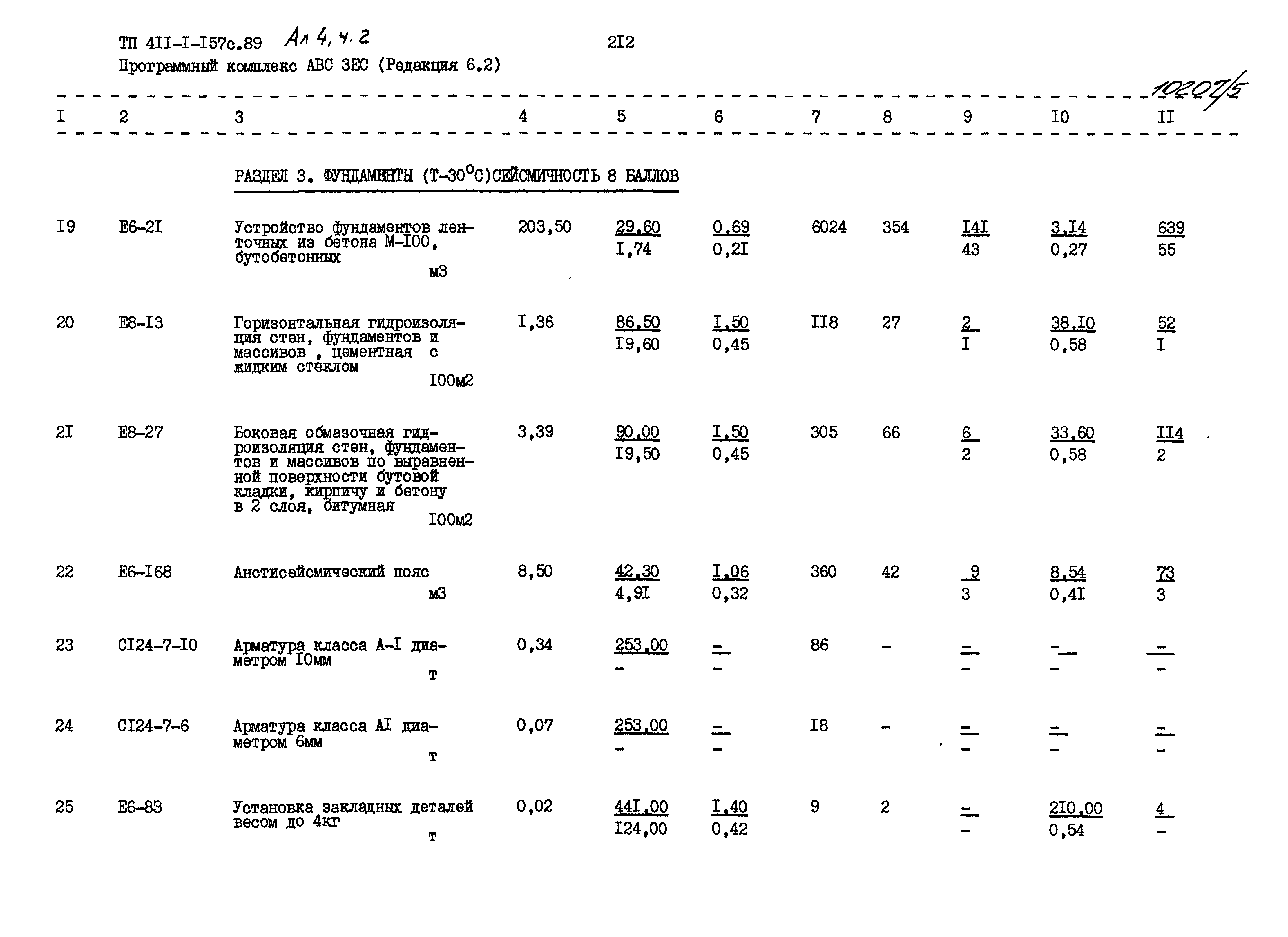 Типовой проект 411-1-157с.89