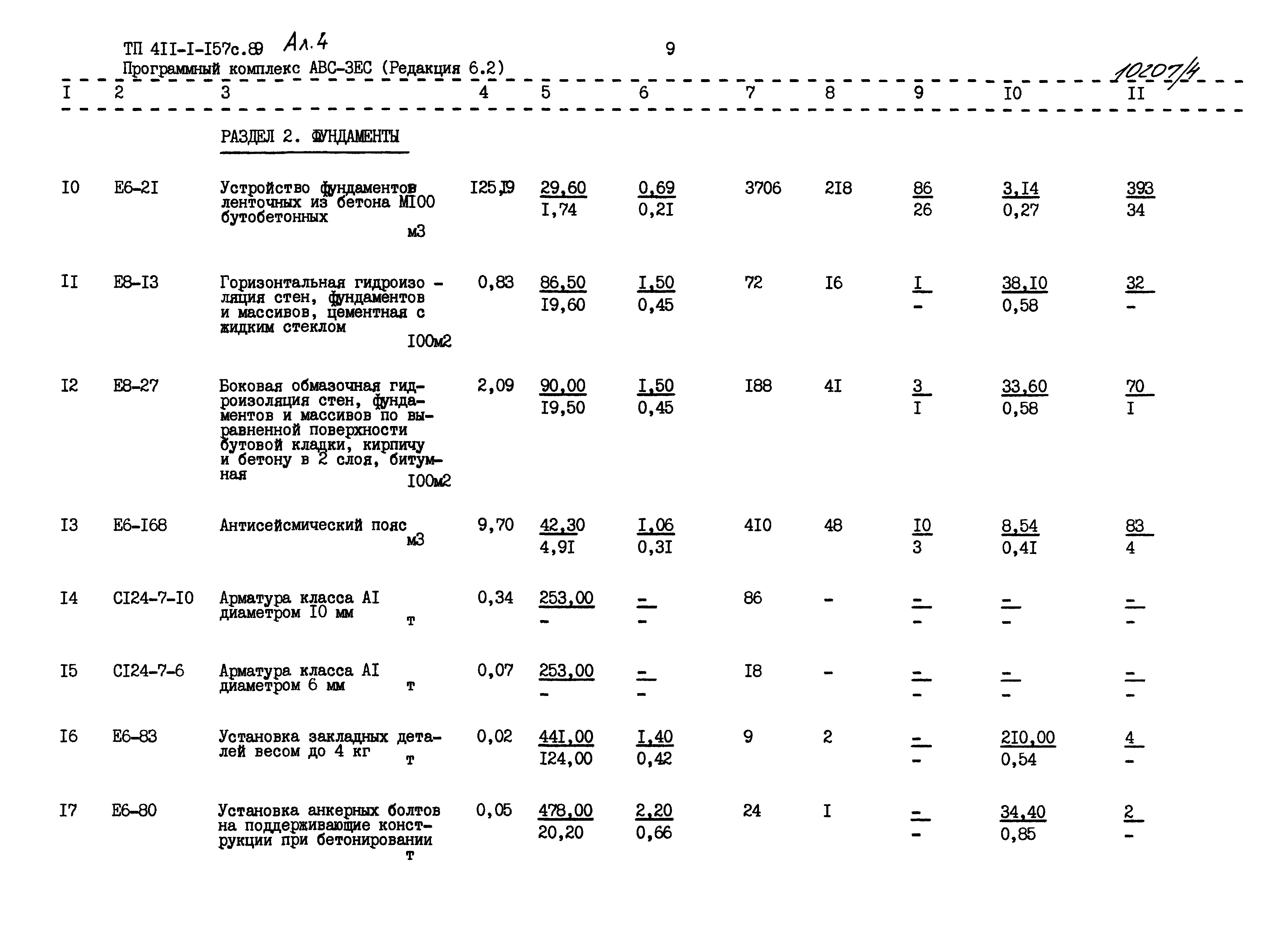 Типовой проект 411-1-157с.89