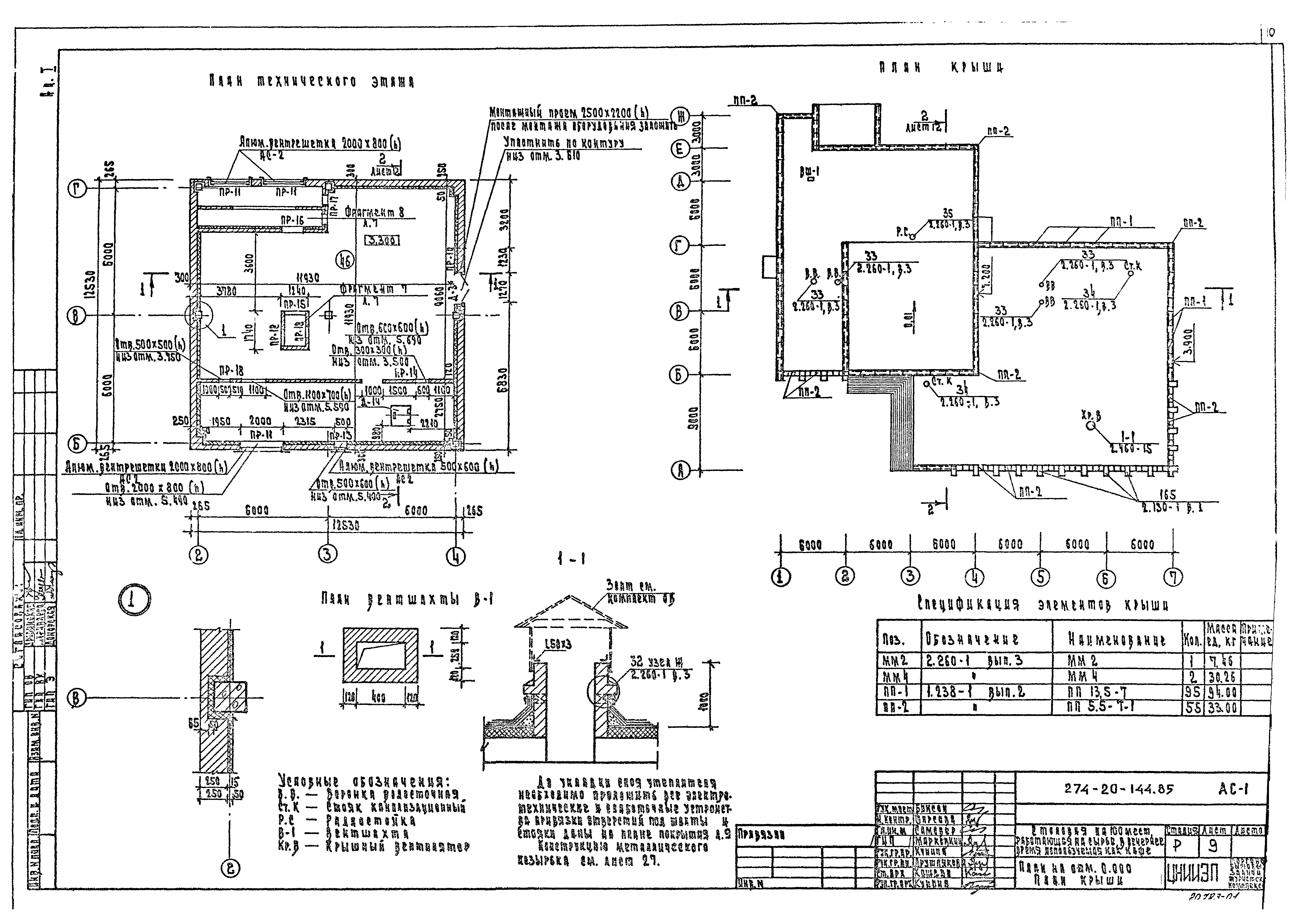 Типовой проект 274-20-144.85