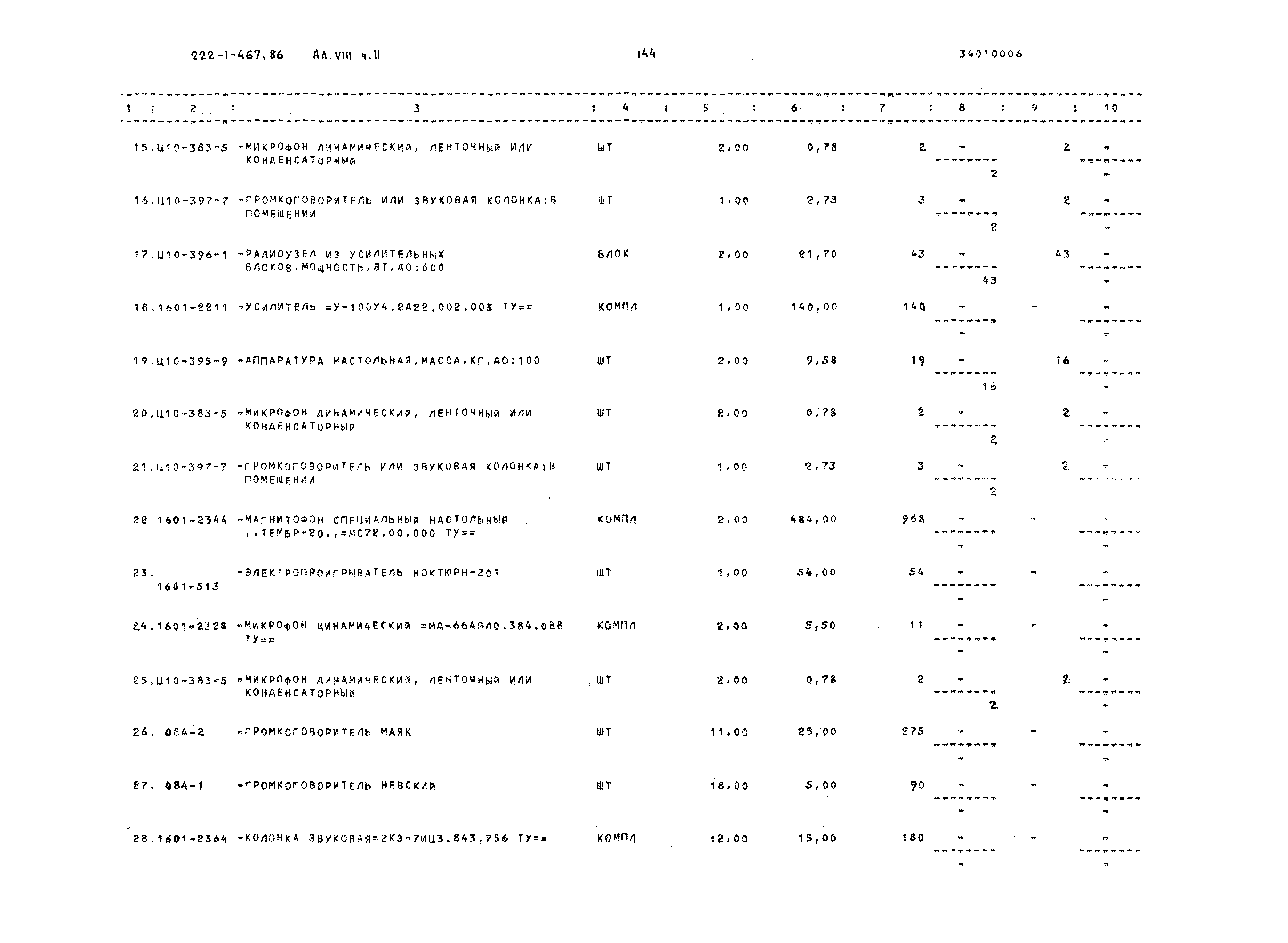 Типовой проект 222-1-467.86