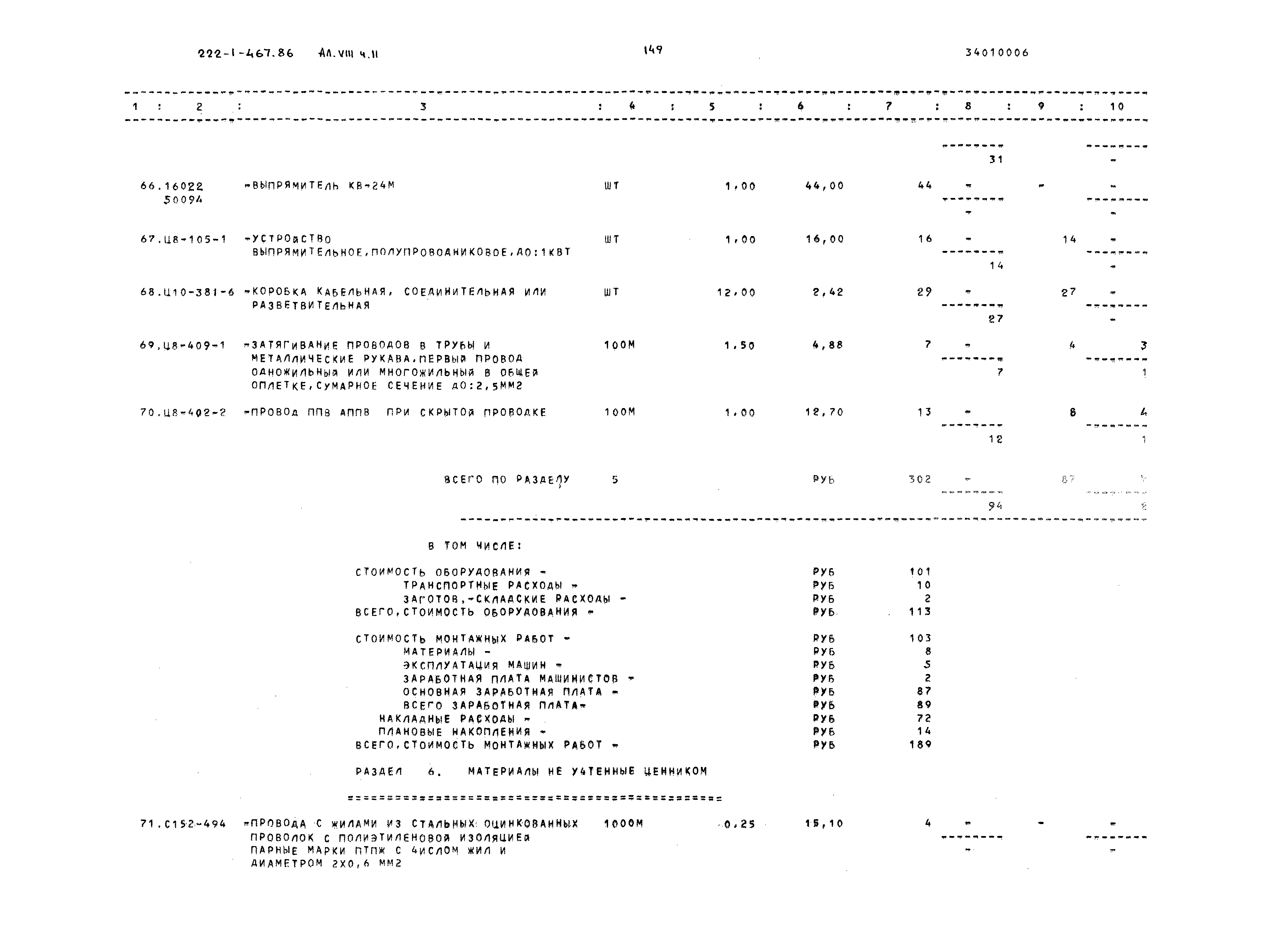 Типовой проект 222-1-467.86