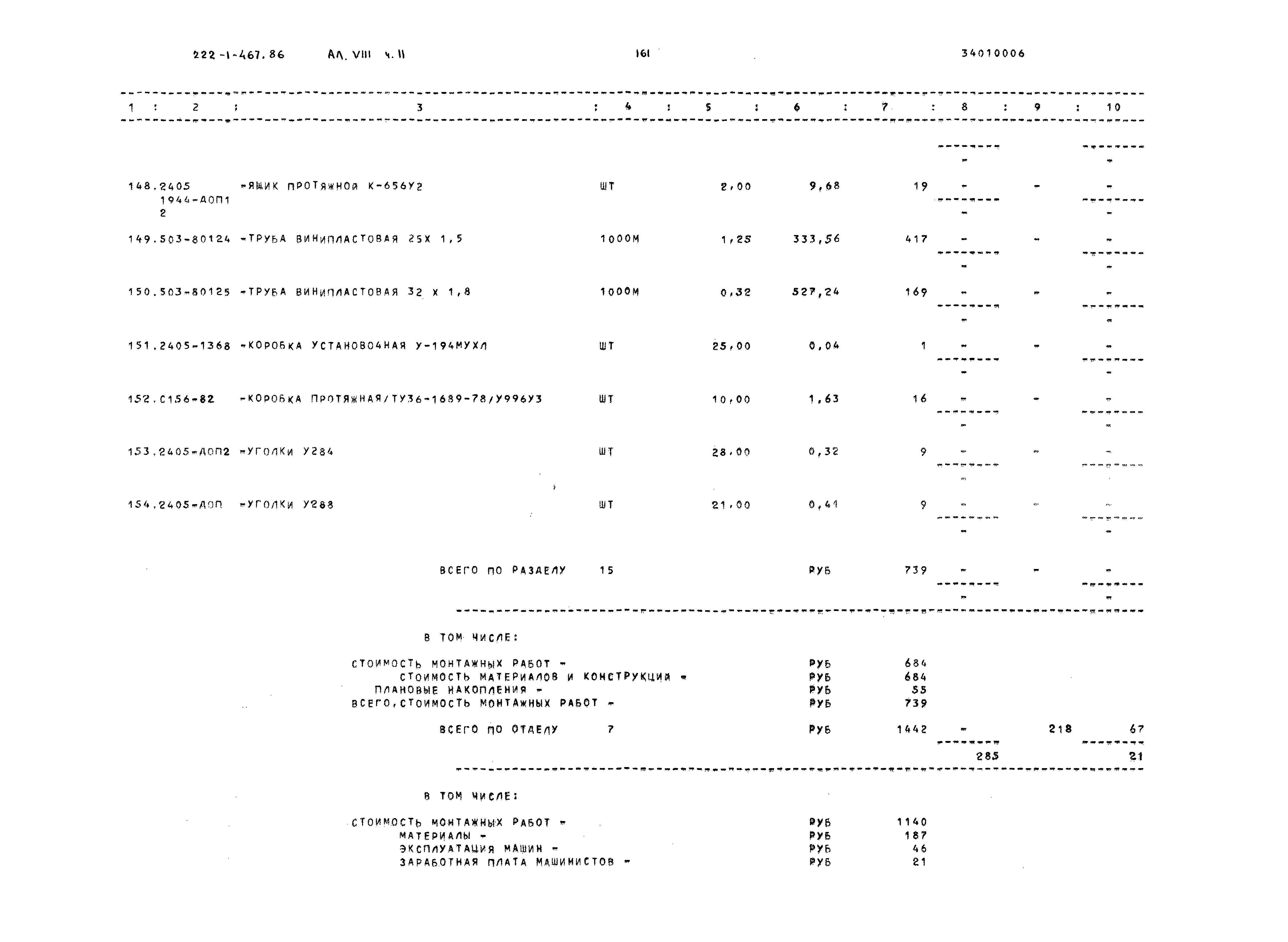 Типовой проект 222-1-467.86