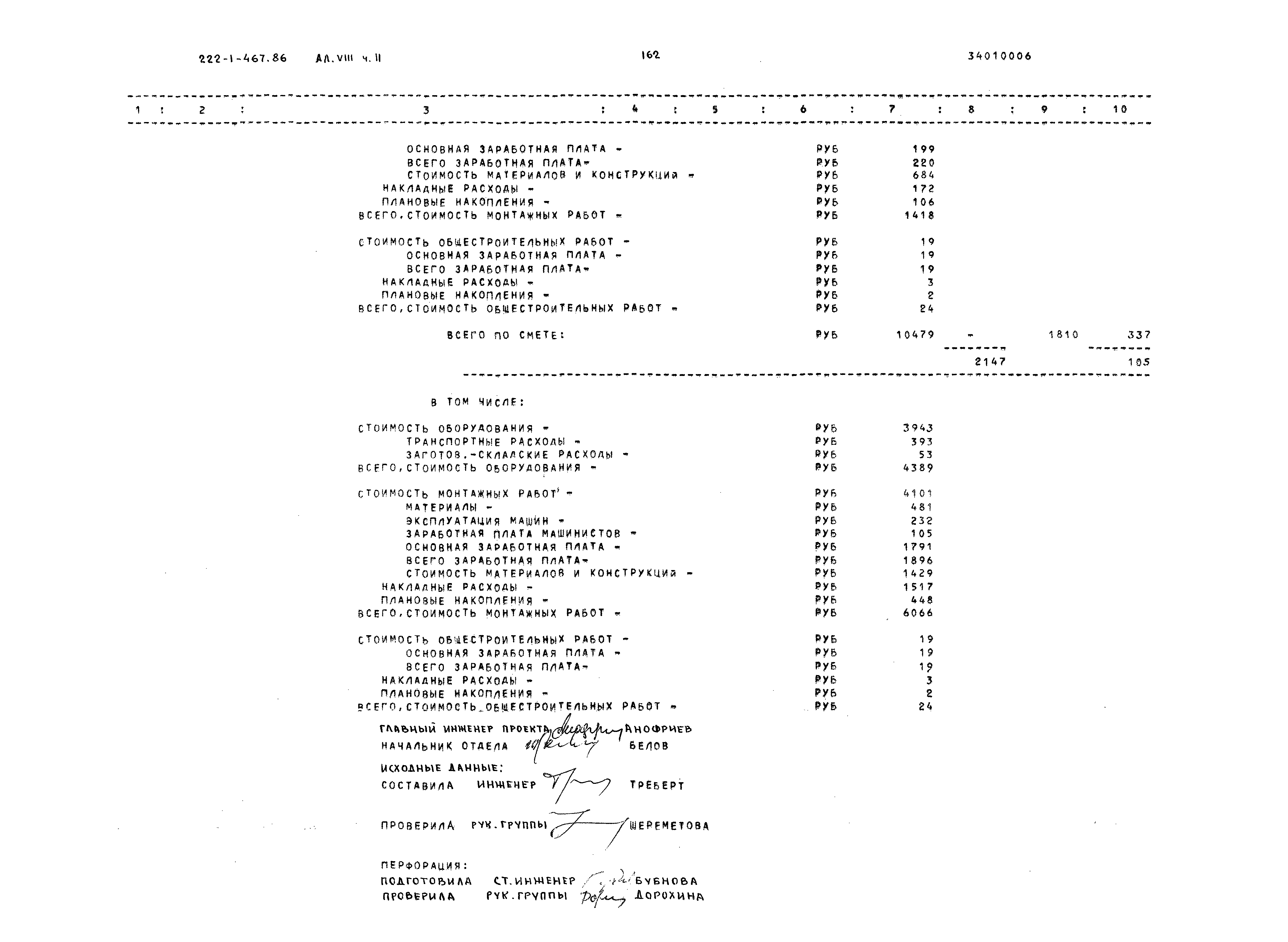 Типовой проект 222-1-467.86