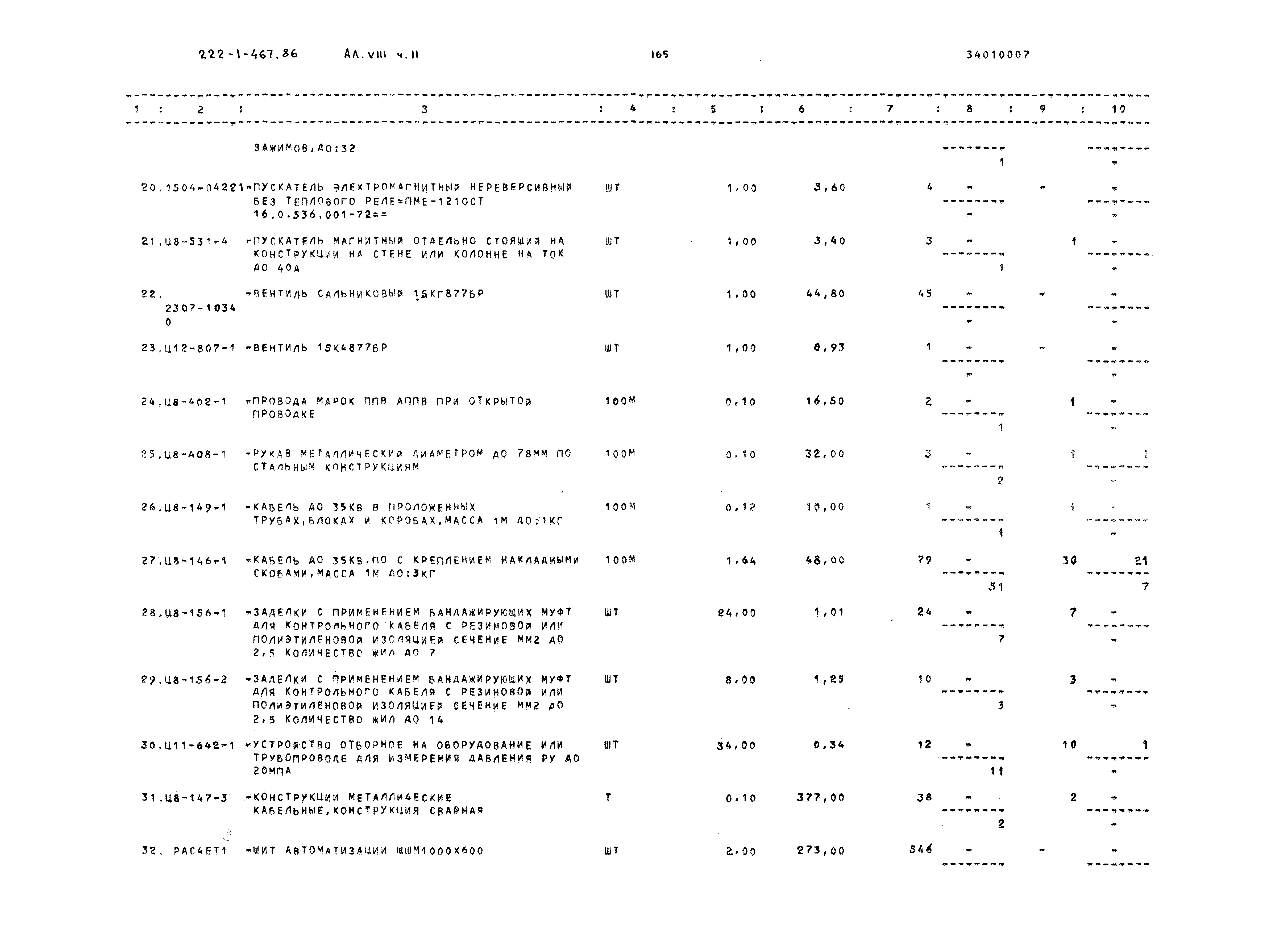 Типовой проект 222-1-467.86