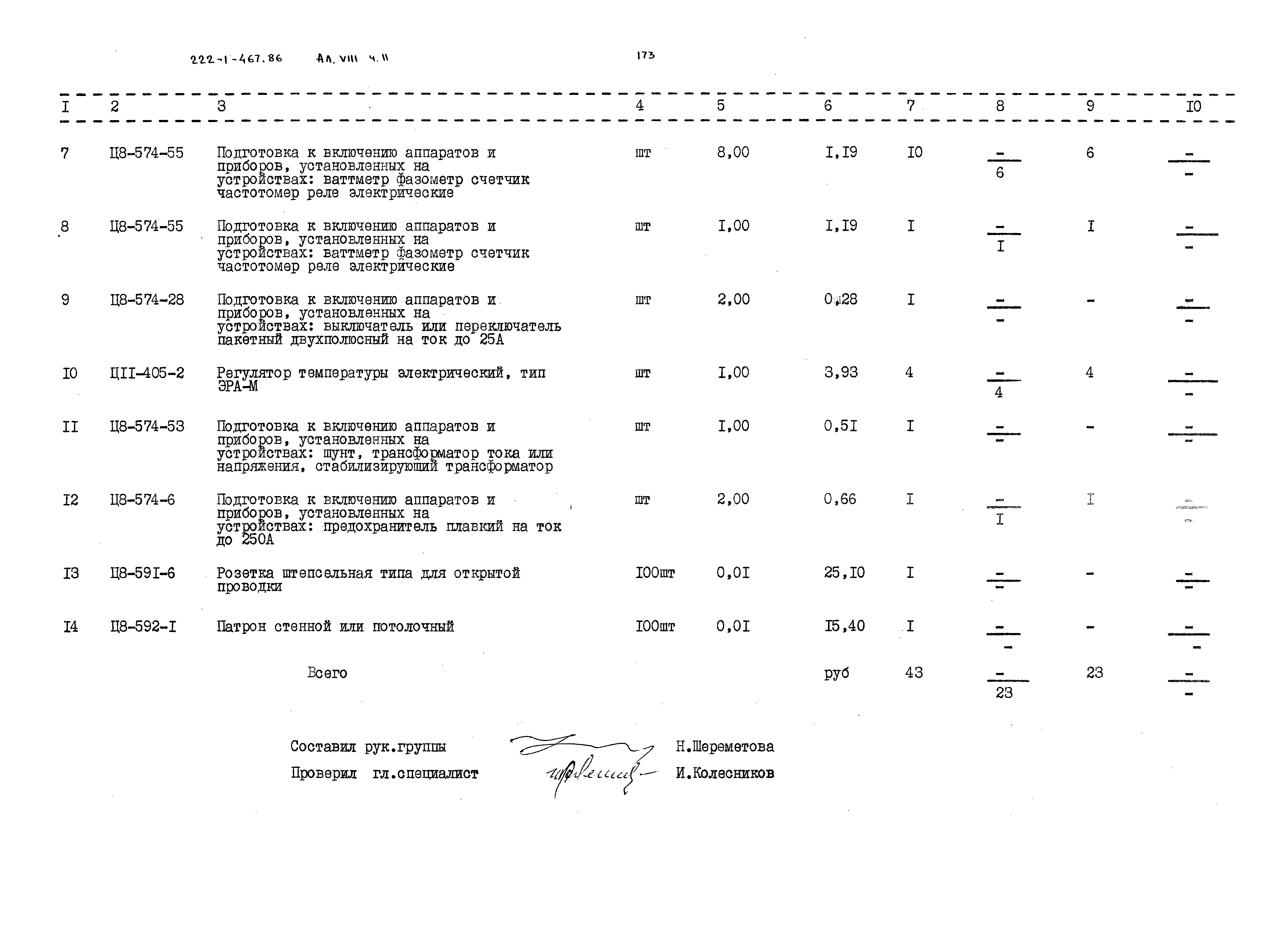 Типовой проект 222-1-467.86