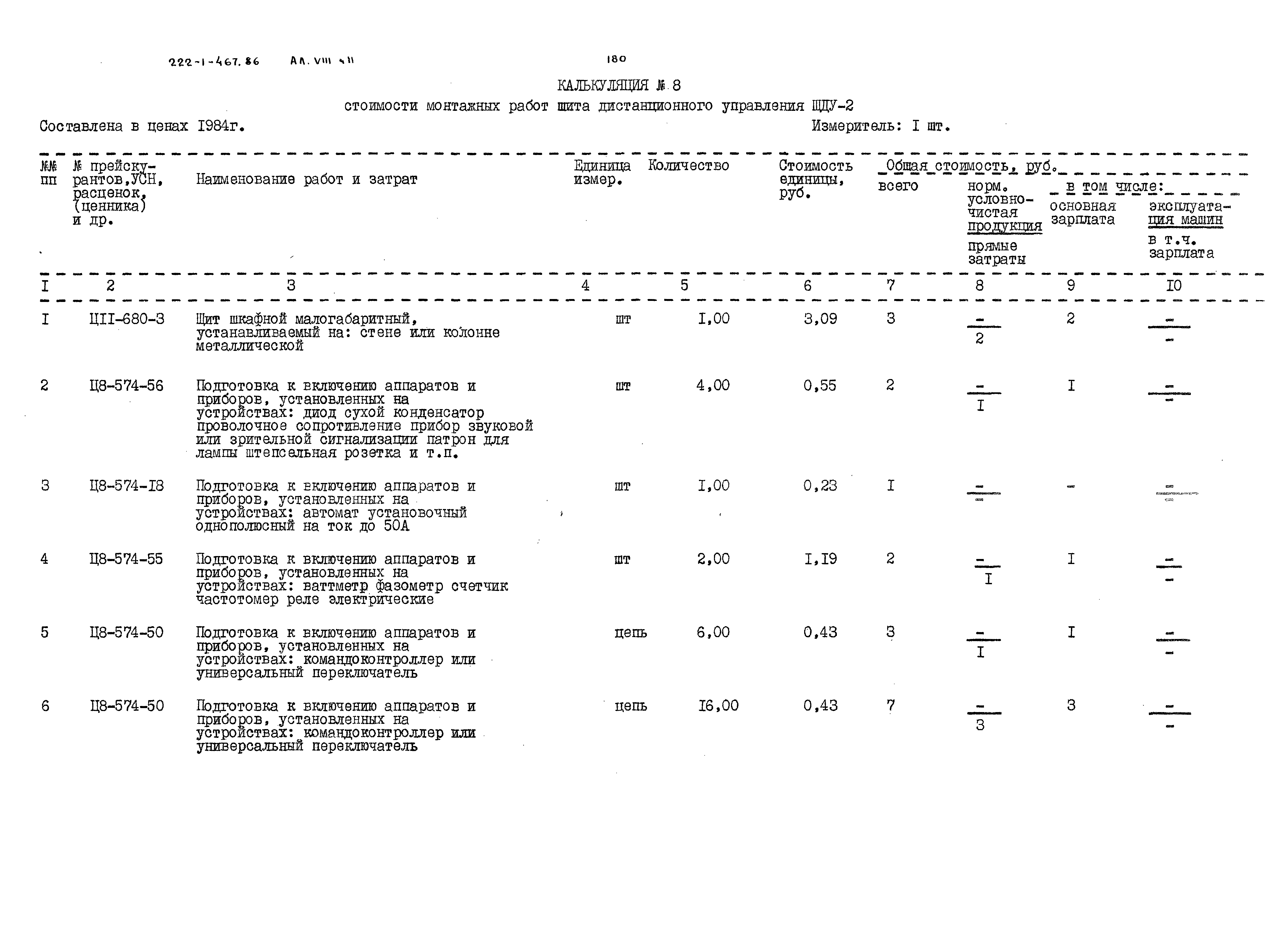 Типовой проект 222-1-467.86