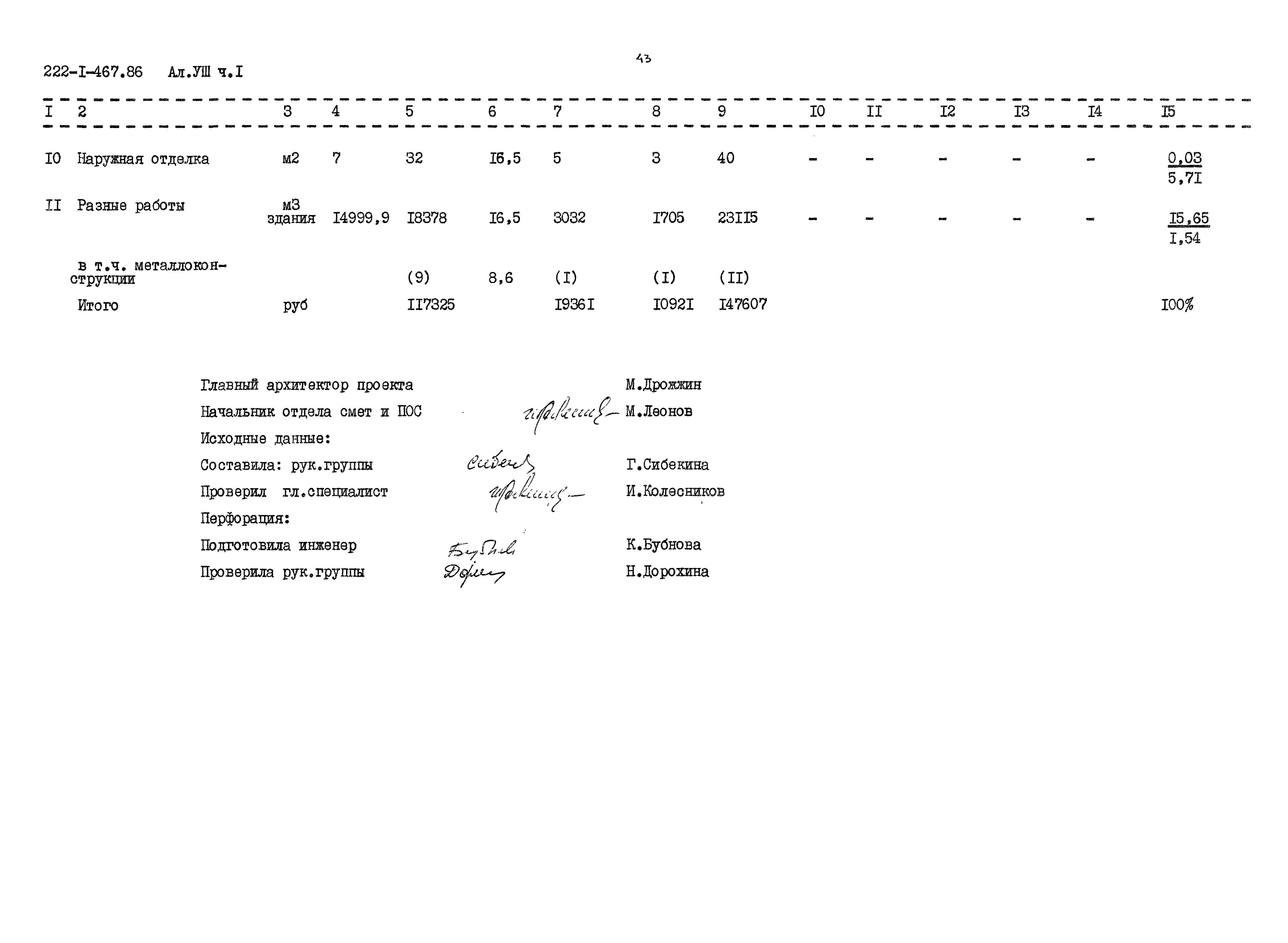 Типовой проект 222-1-467.86