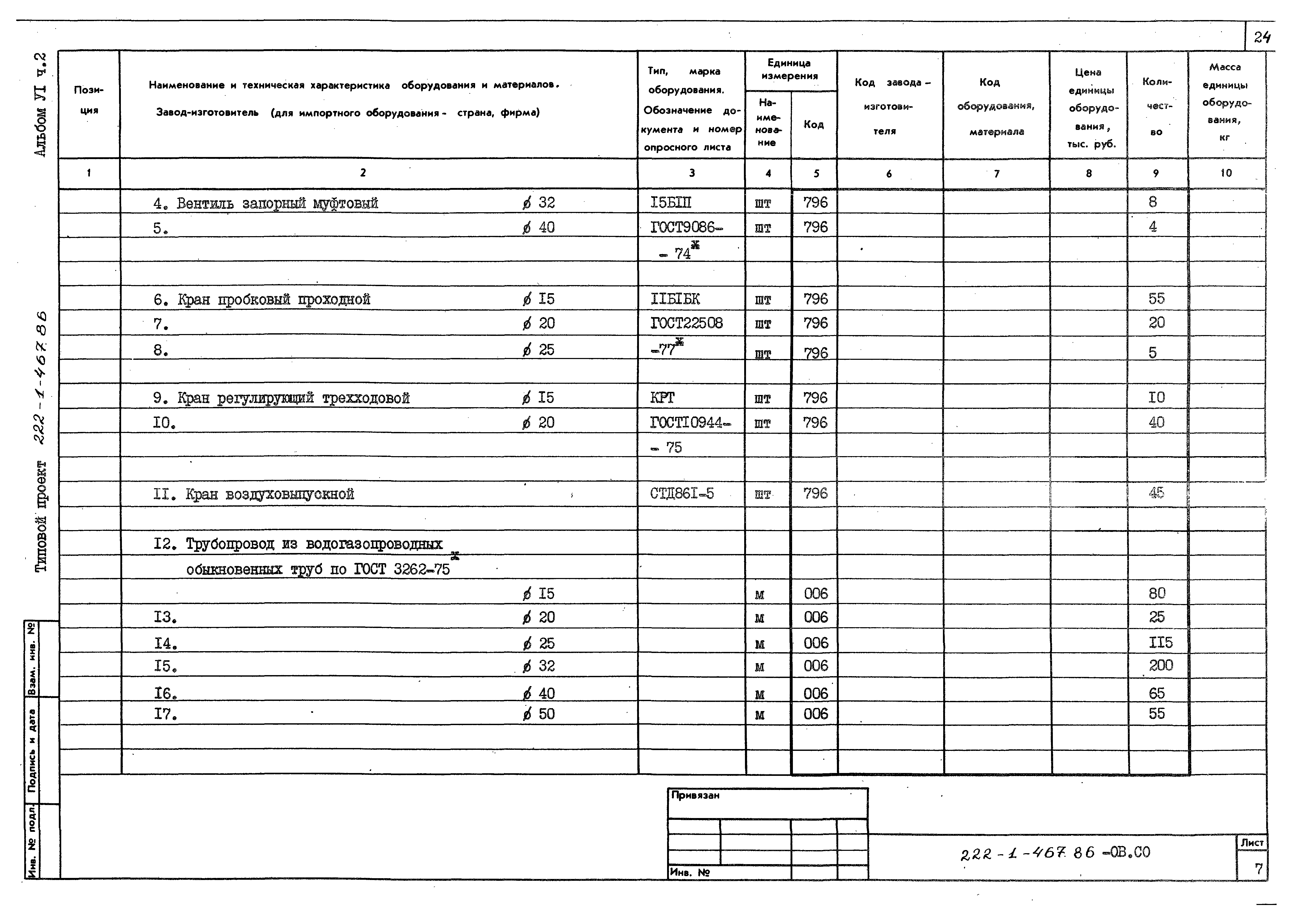 Типовой проект 222-1-467.86
