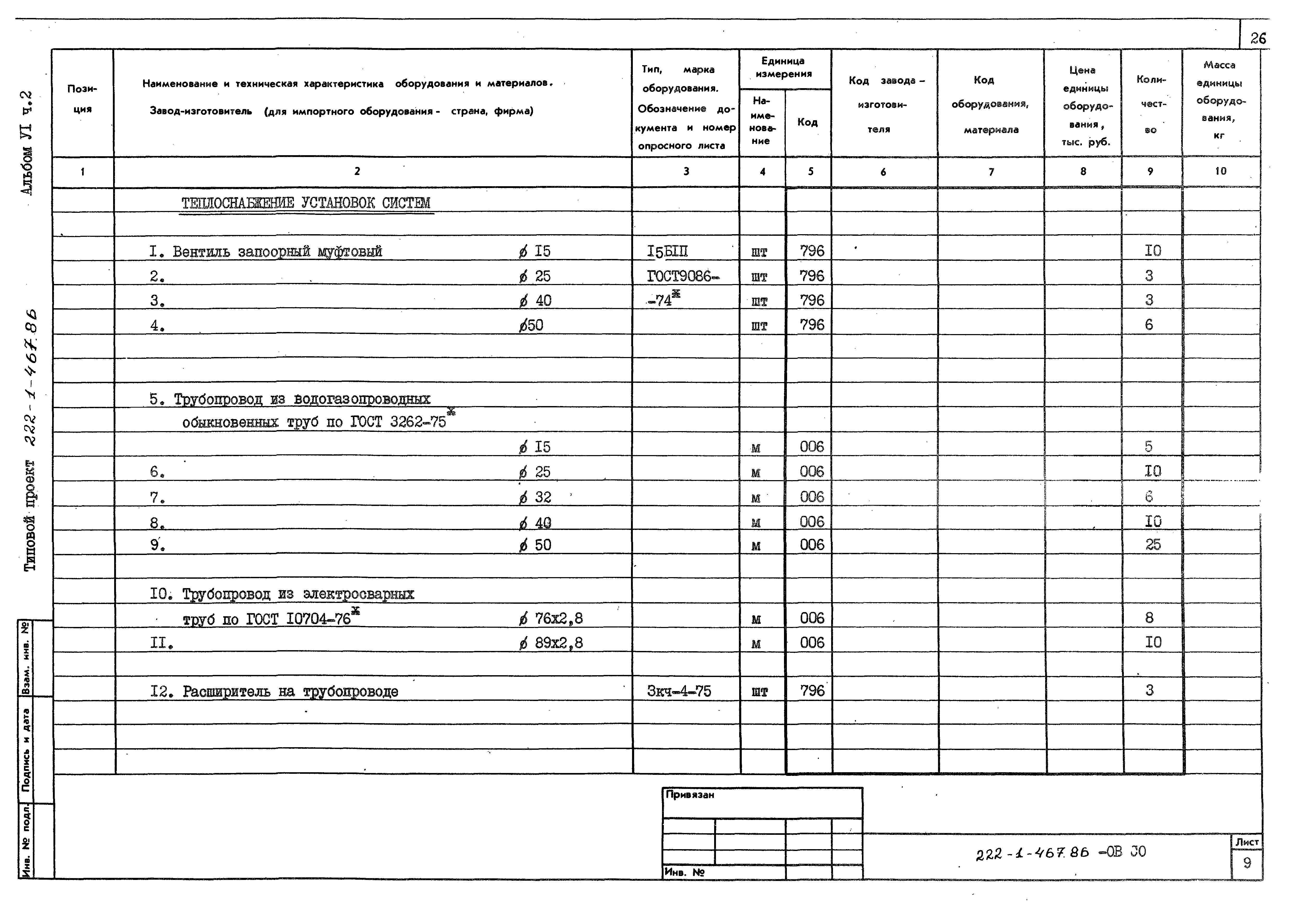 Типовой проект 222-1-467.86