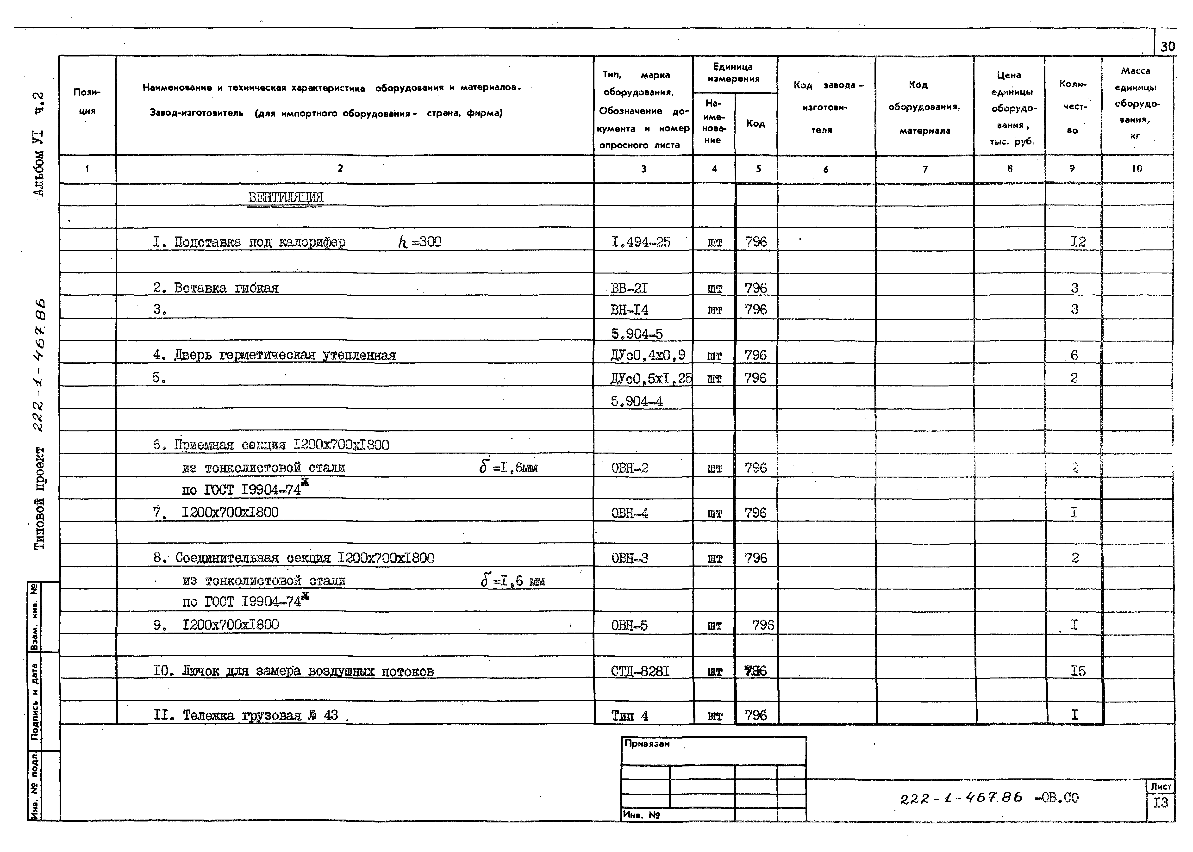 Типовой проект 222-1-467.86