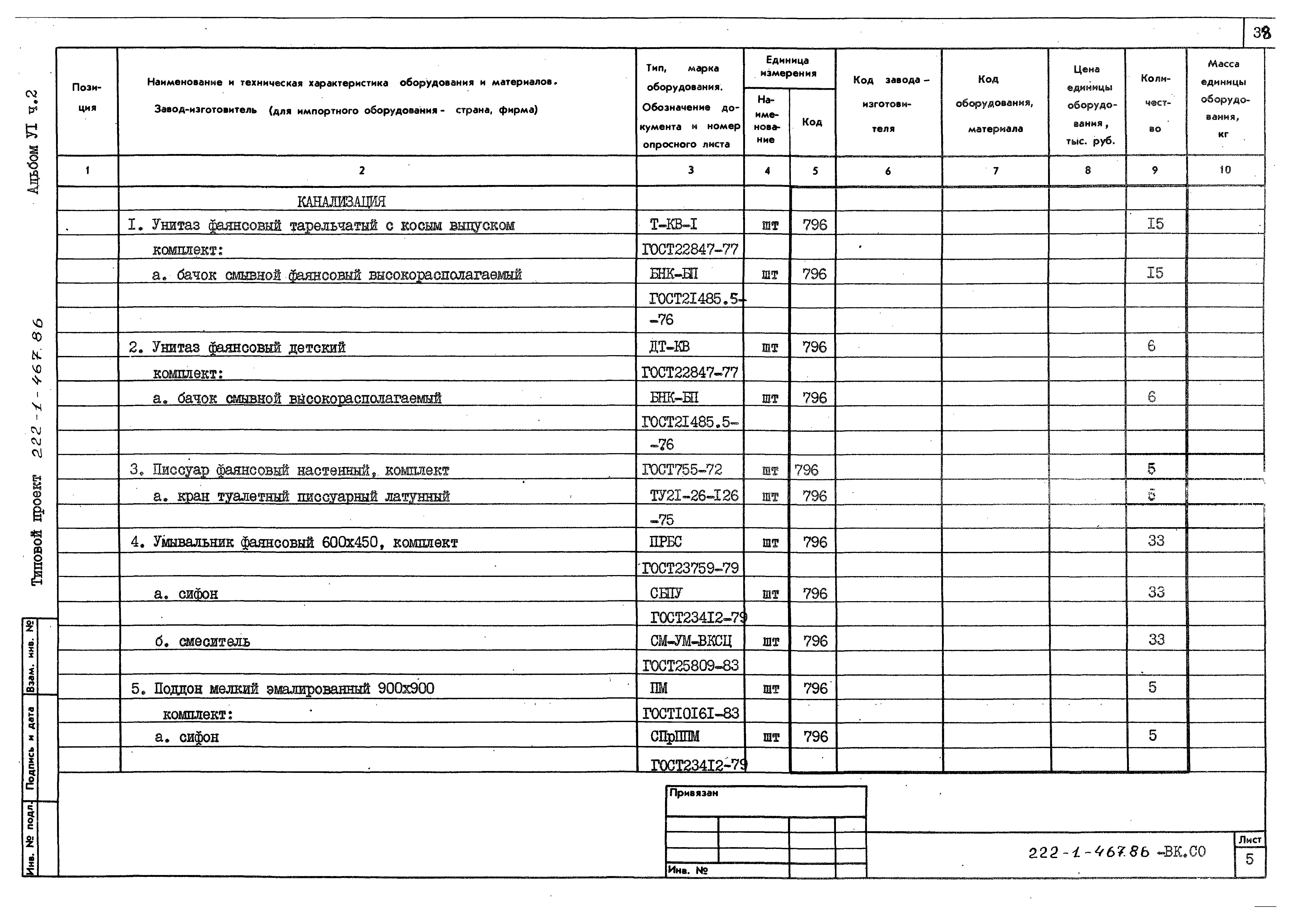 Типовой проект 222-1-467.86
