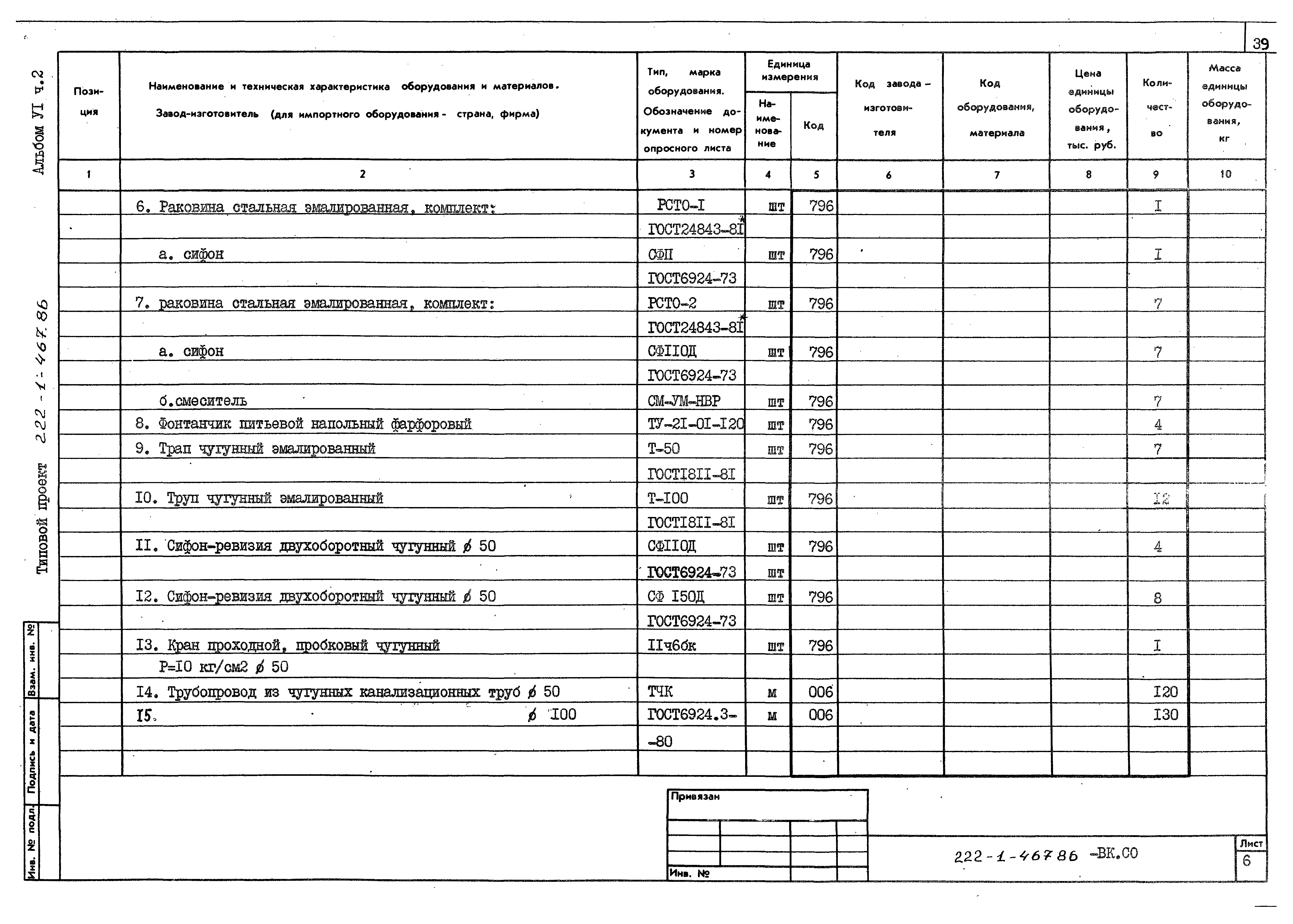 Типовой проект 222-1-467.86