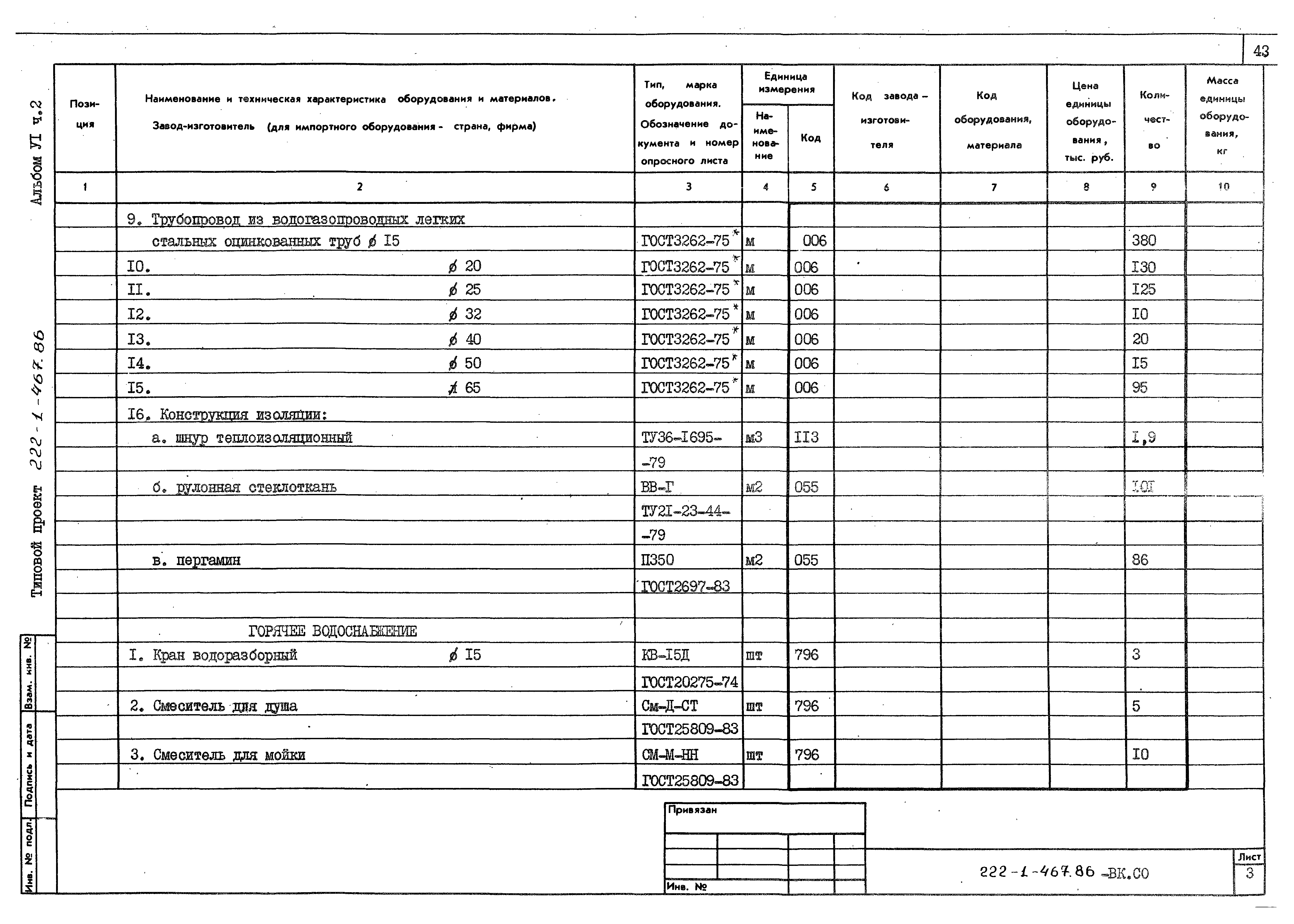 Типовой проект 222-1-467.86