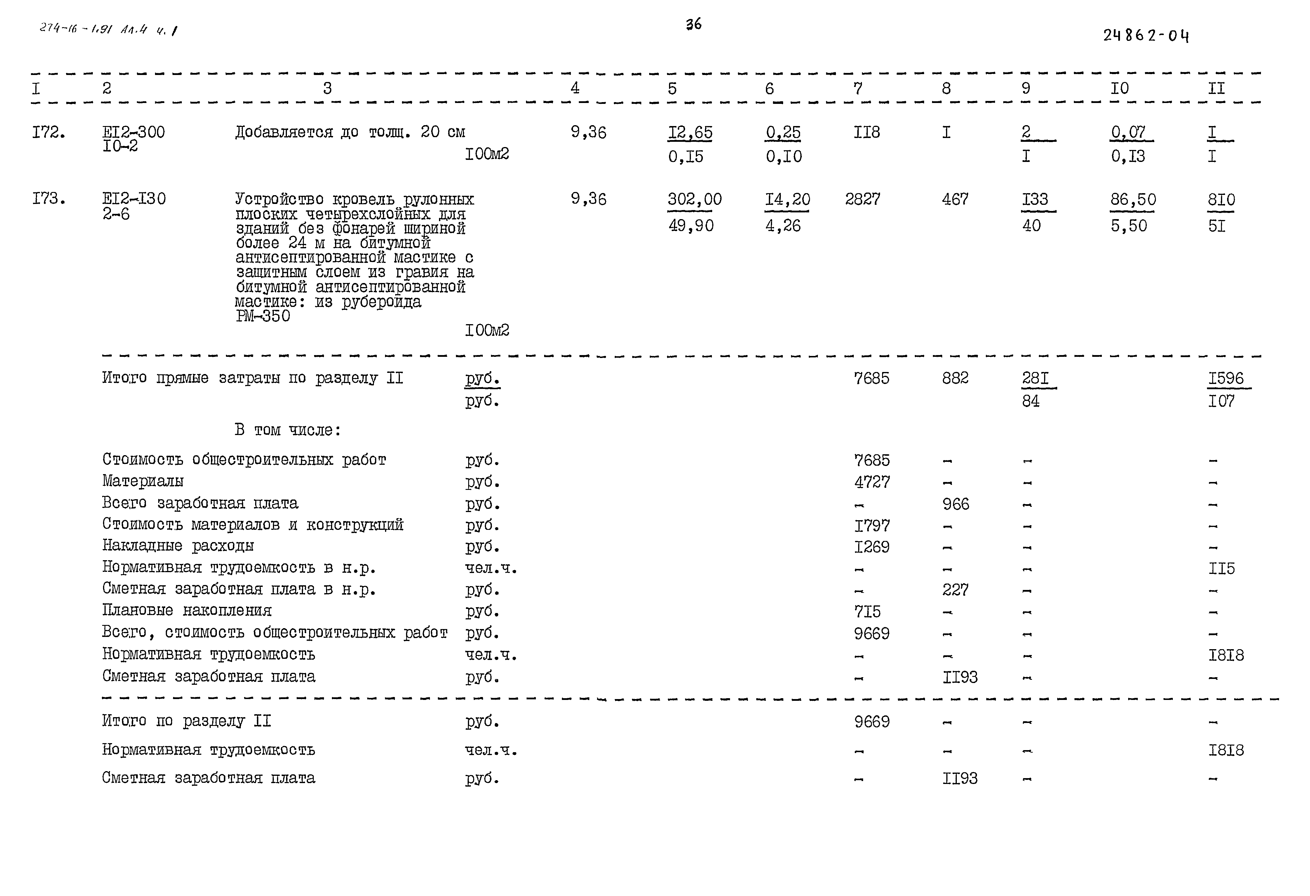 Типовой проект 274-16-1.91