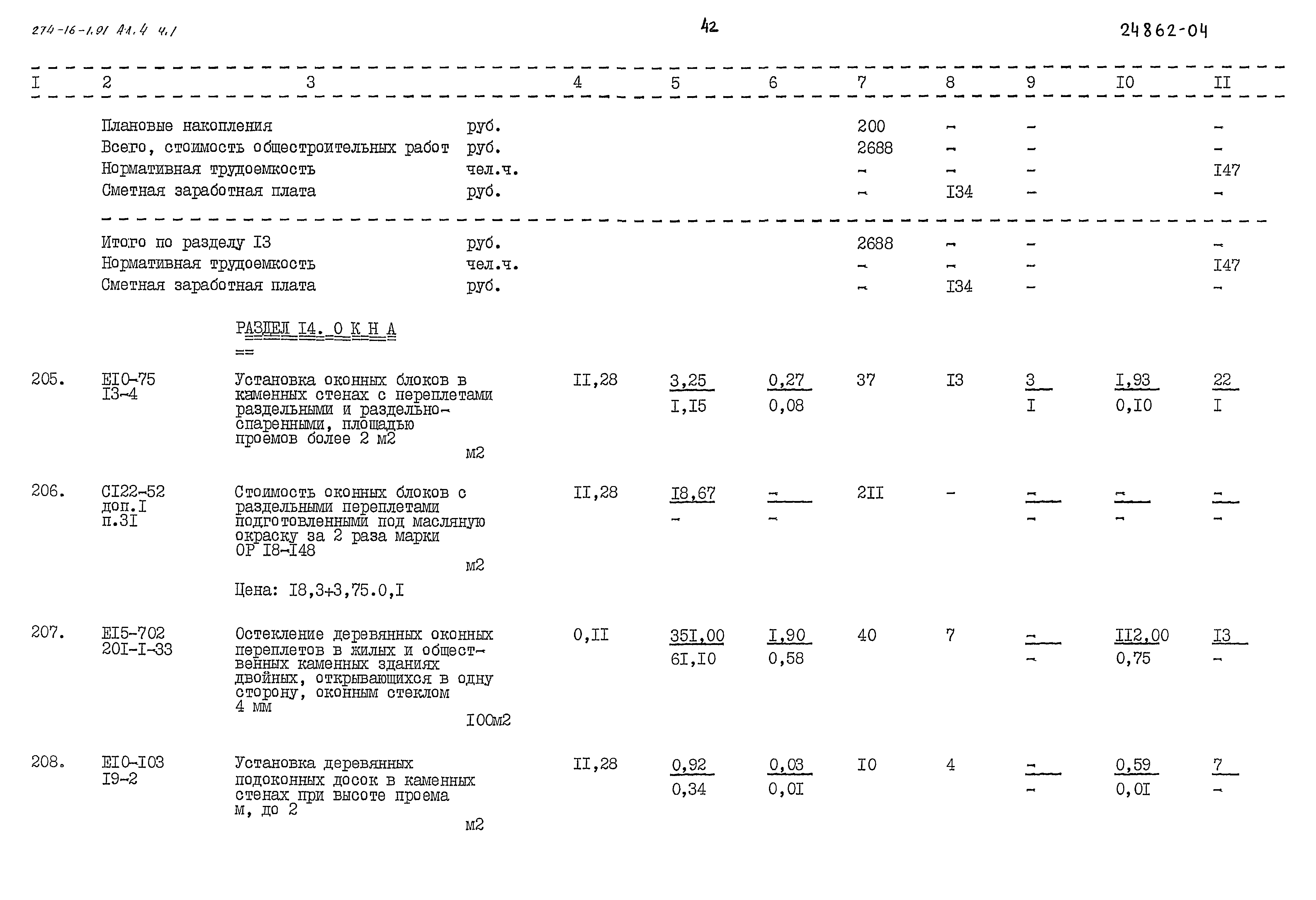 Типовой проект 274-16-1.91