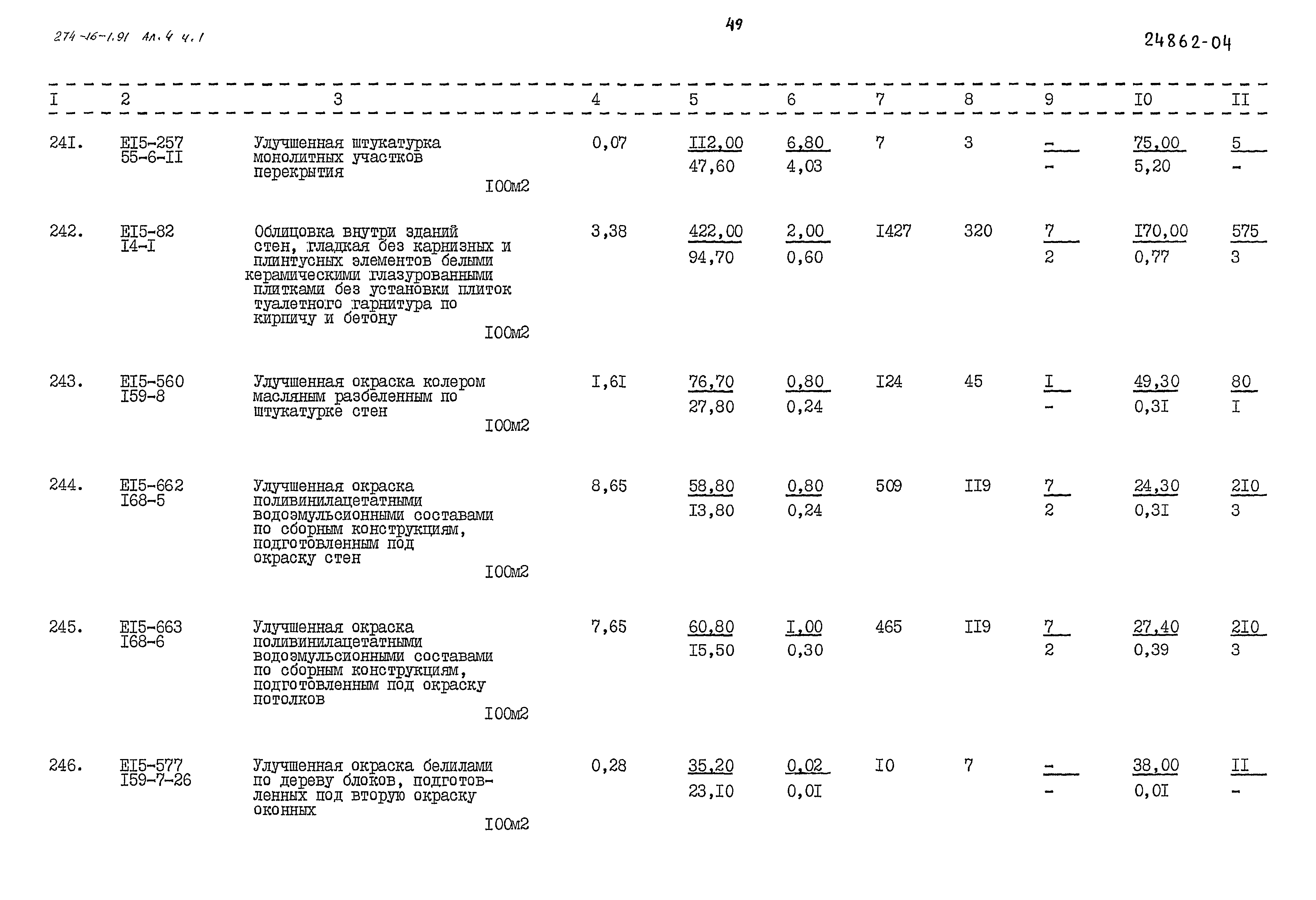Типовой проект 274-16-1.91