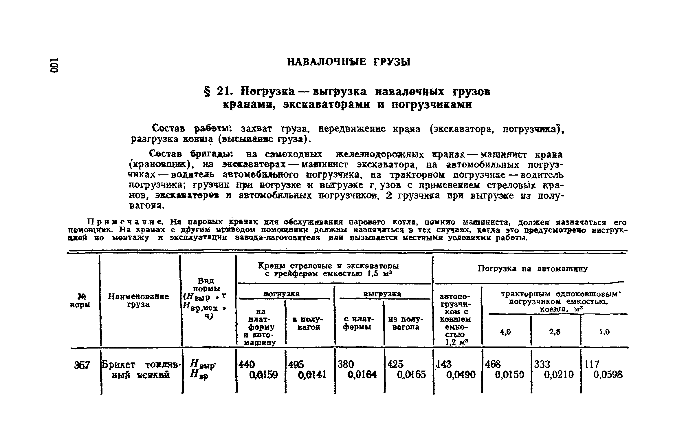 Скачать Единые нормы выработки и времени на вагонные, автотранспортные и  складские погрузочно-разгрузочные работы