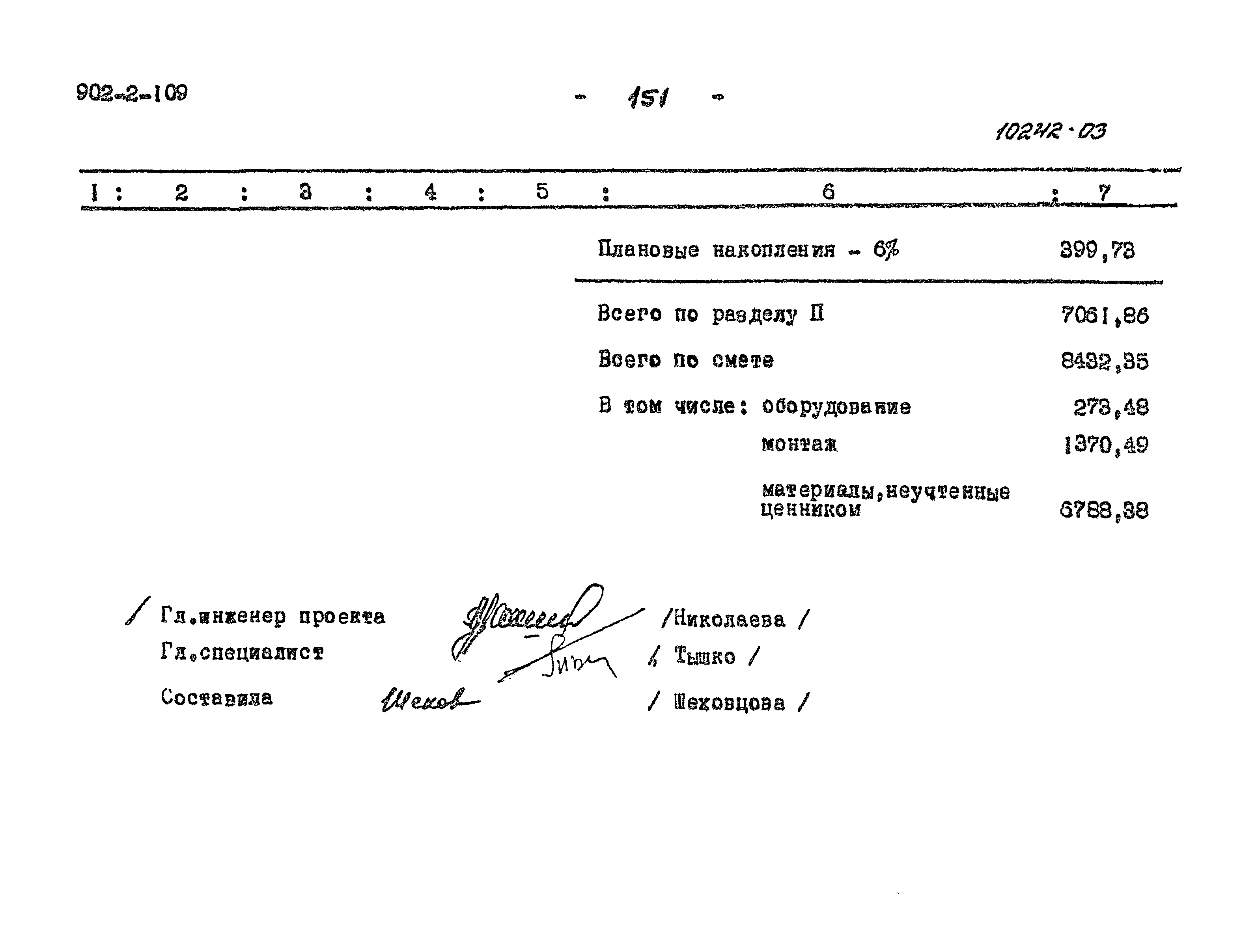 Типовой проект 902-2-109