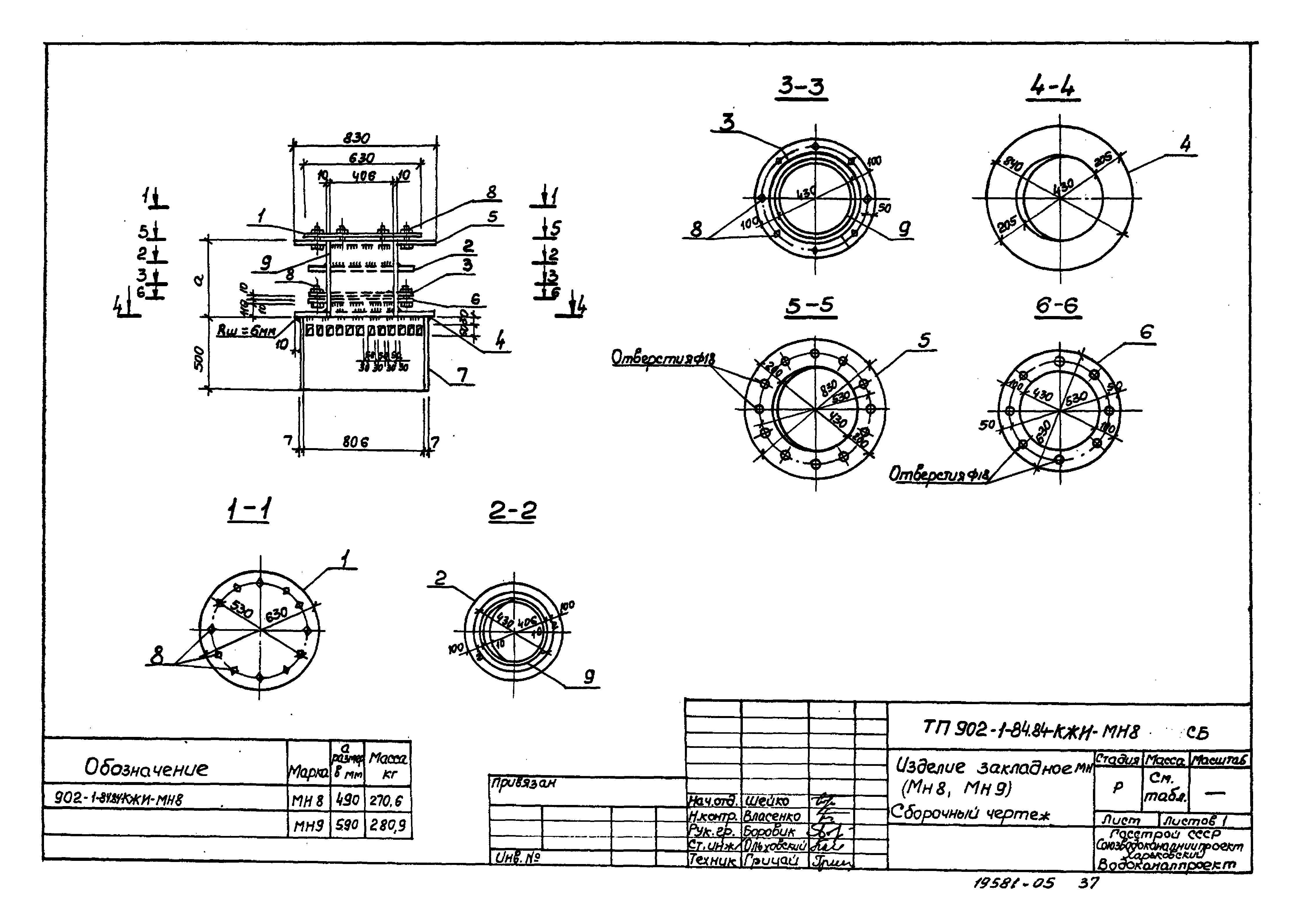 Типовой проект 902-1-91.84