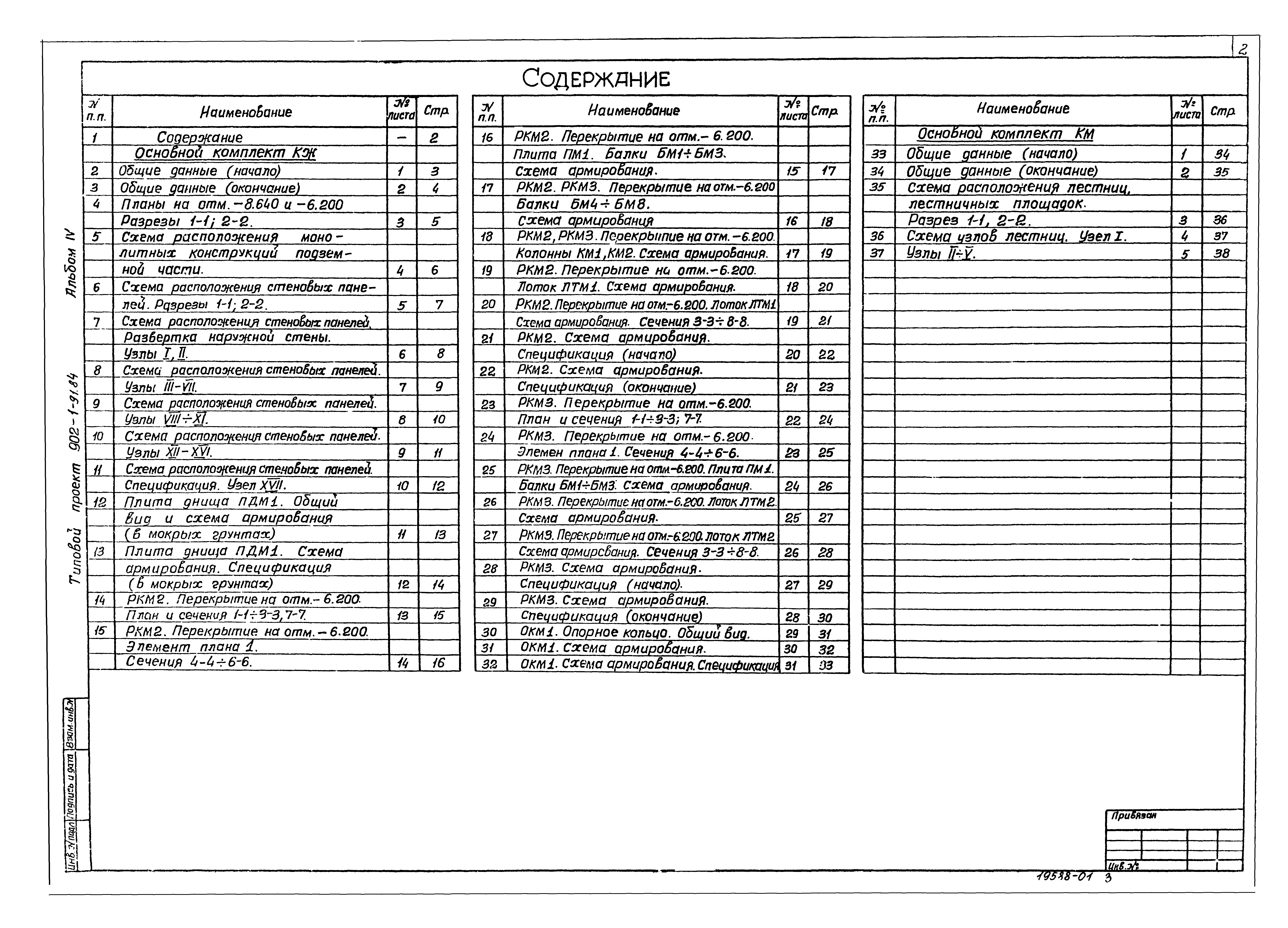 Типовой проект 902-1-91.84