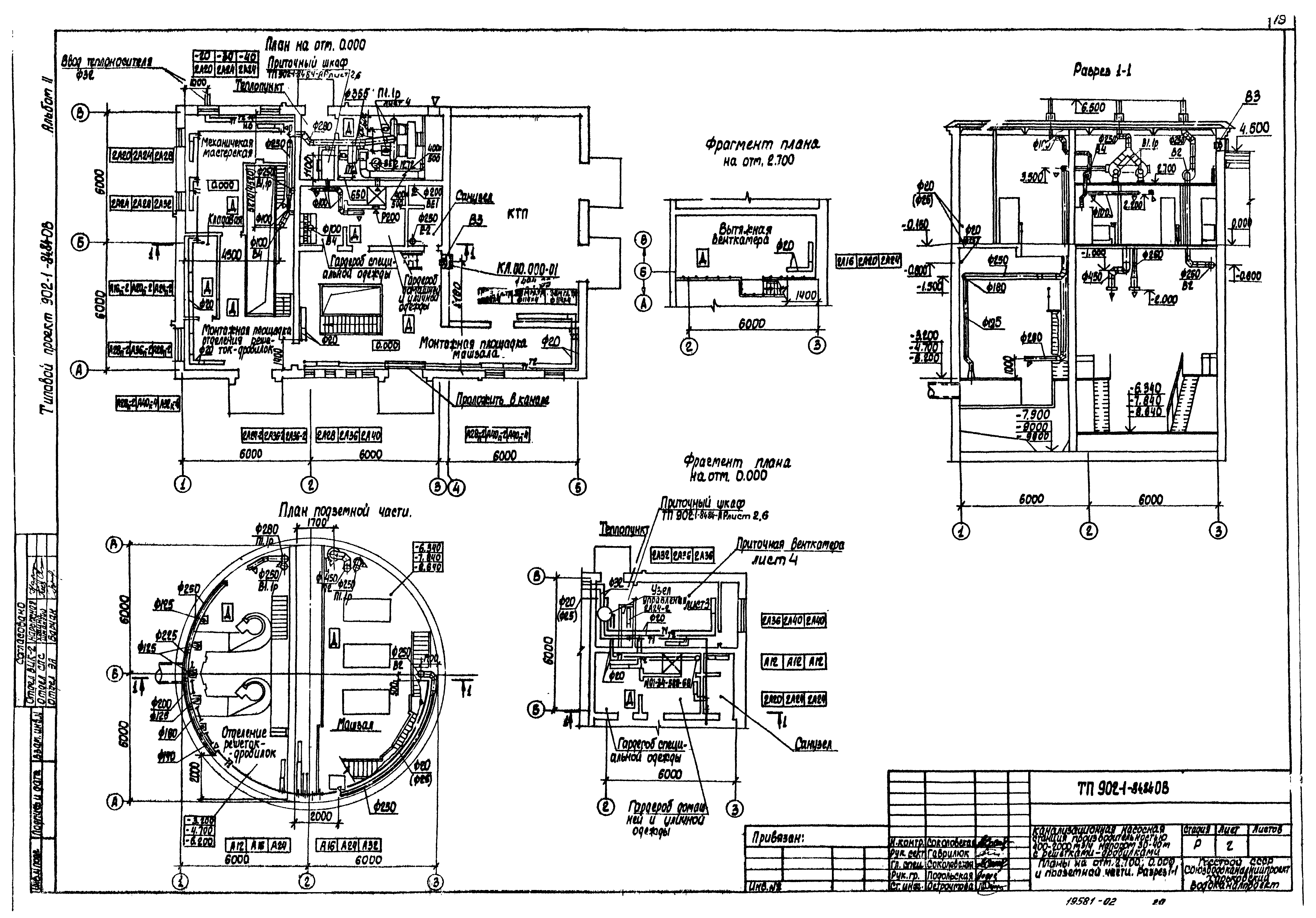 Типовой проект 902-1-91.84